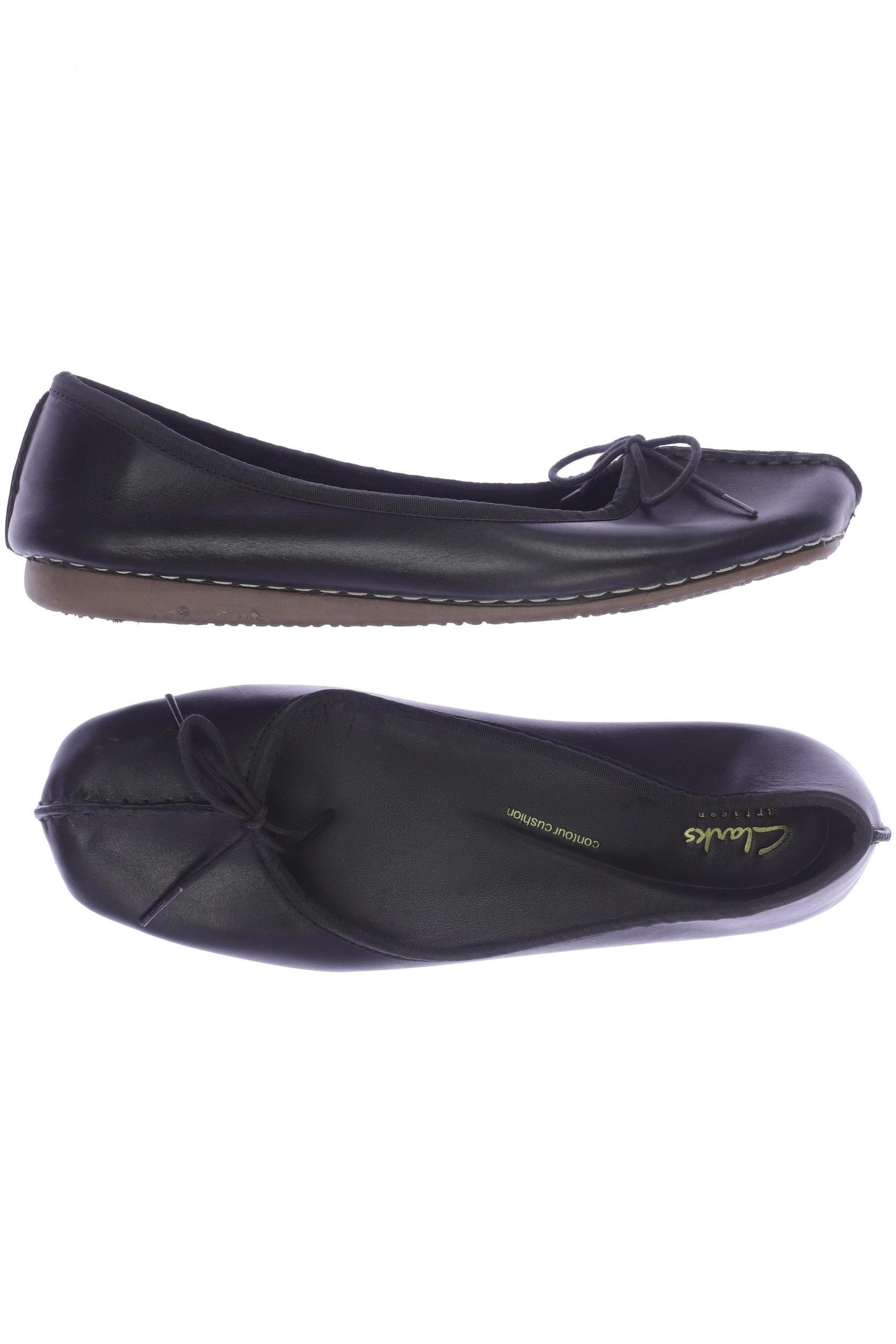 

Clarks Damen Ballerinas, schwarz, Gr. 41