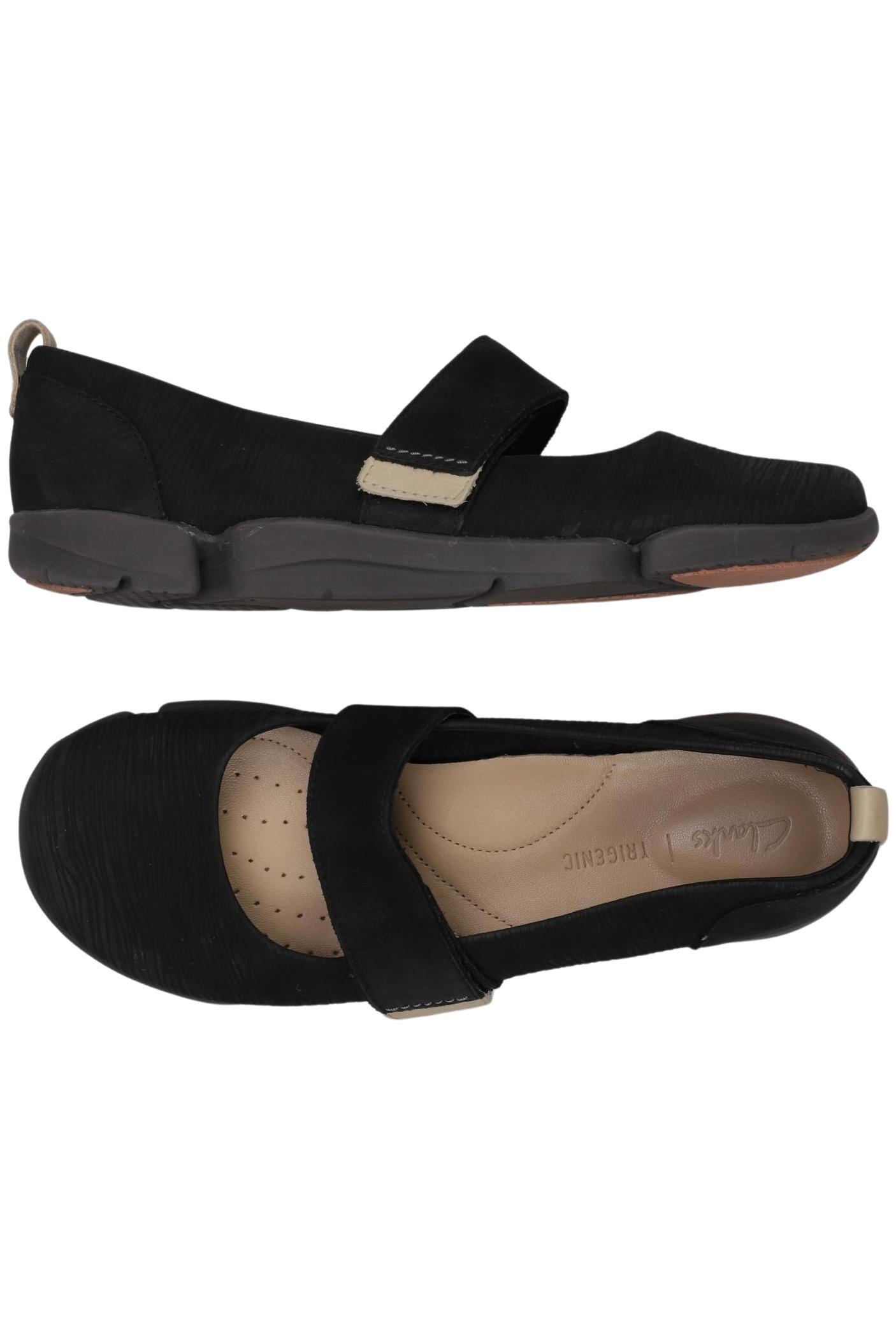 

Clarks Damen Ballerinas, schwarz, Gr. 37.5