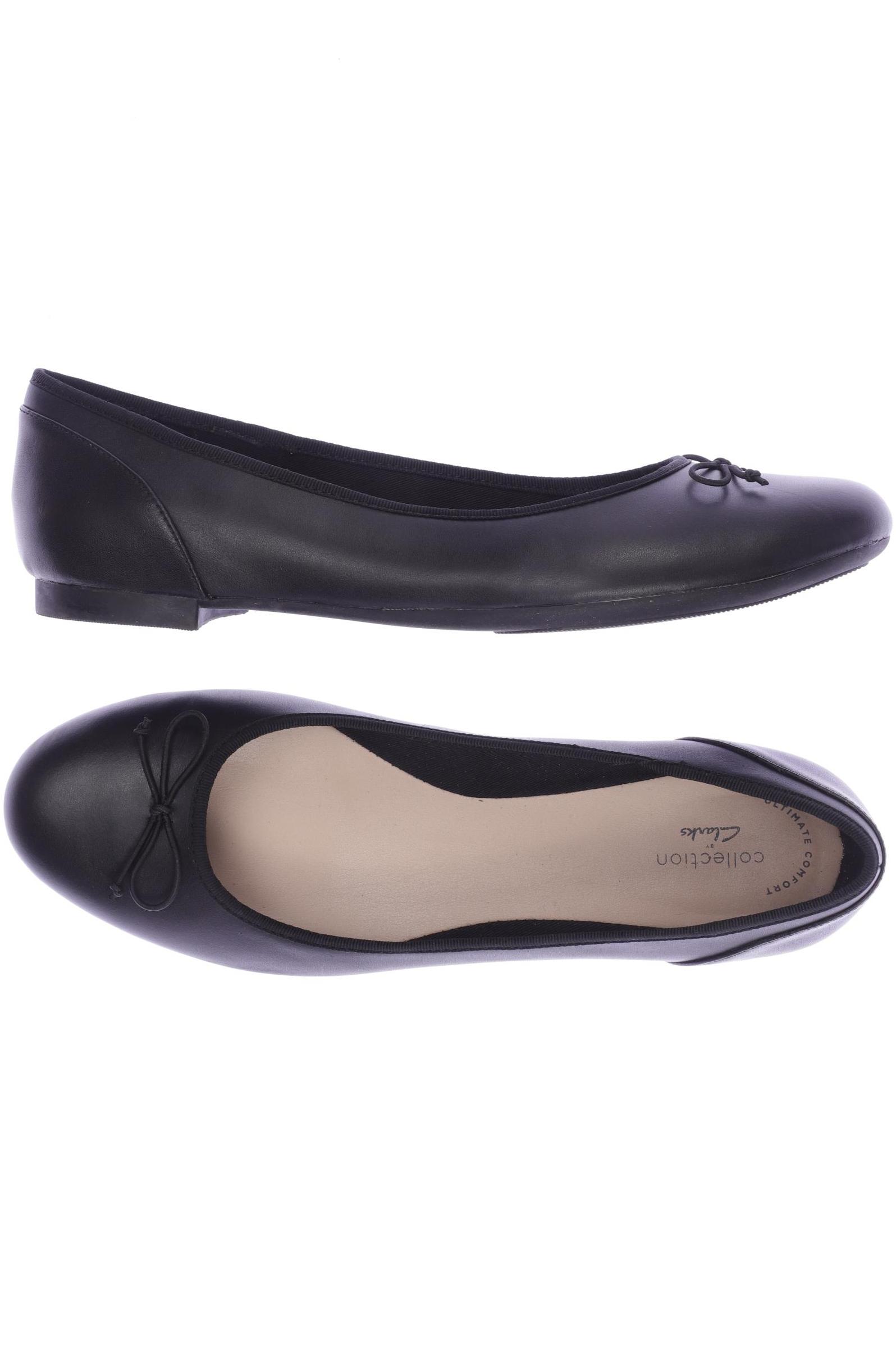 

Clarks Damen Ballerinas, schwarz, Gr. 43