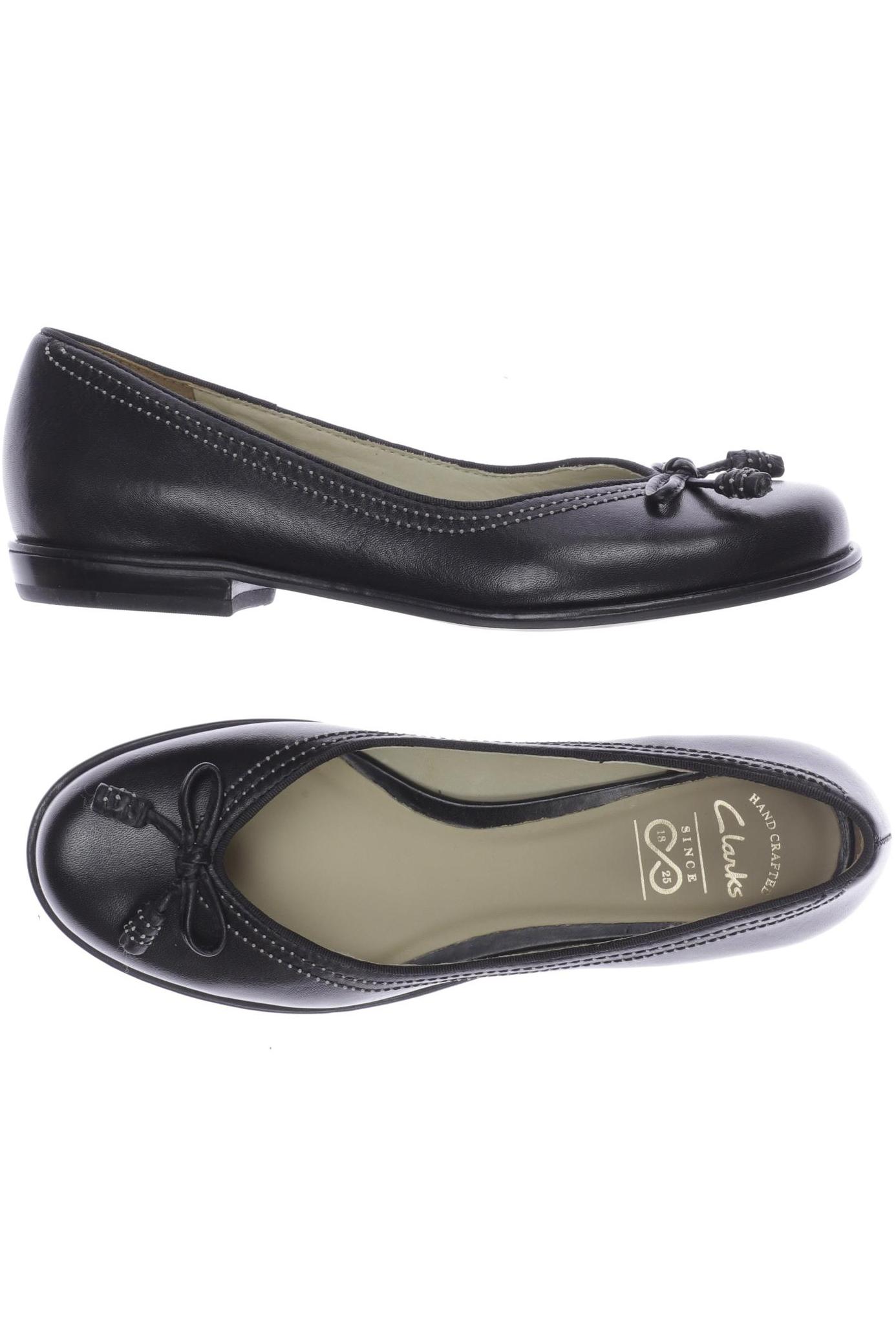 

Clarks Damen Ballerinas, schwarz, Gr. 5