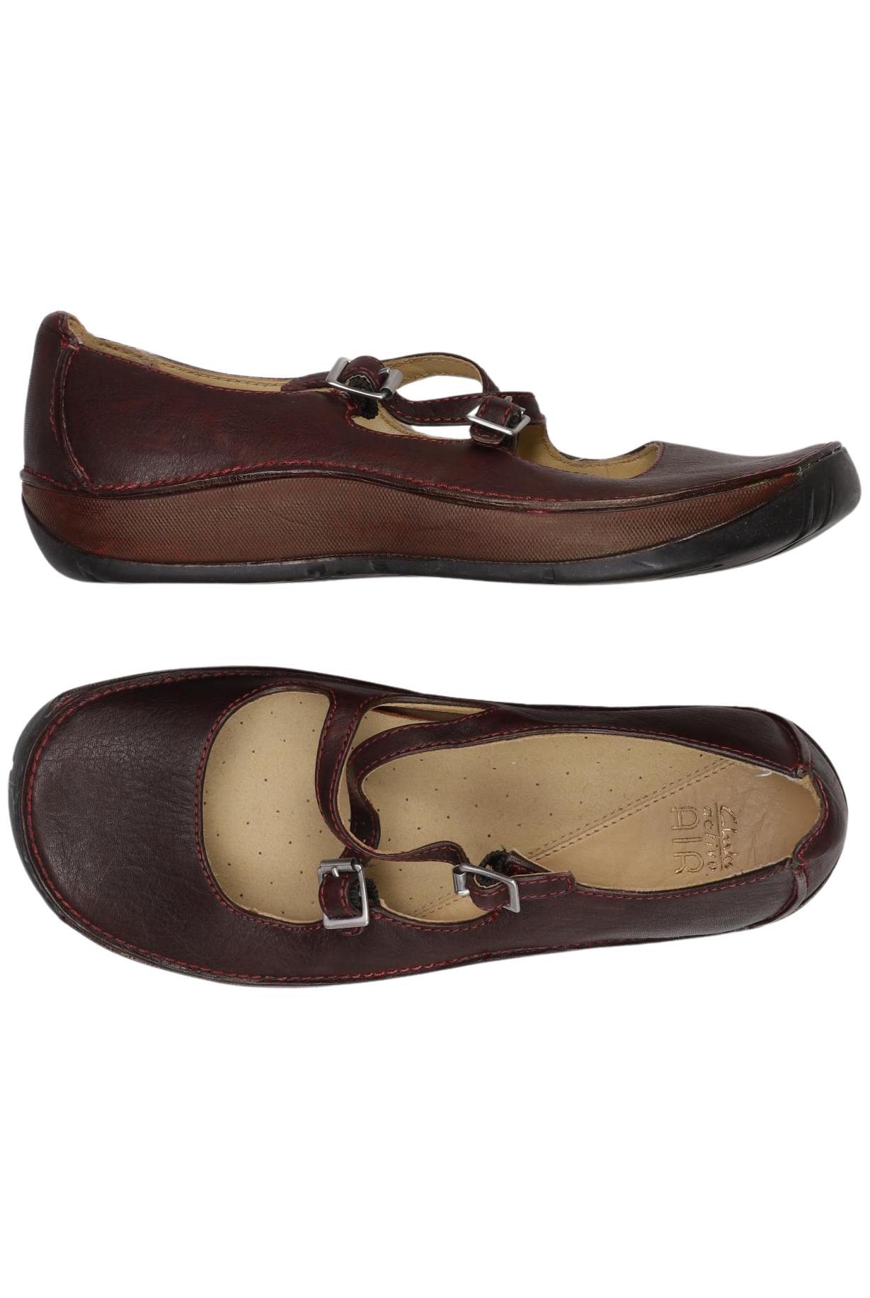 

Clarks Damen Ballerinas, braun, Gr. 3