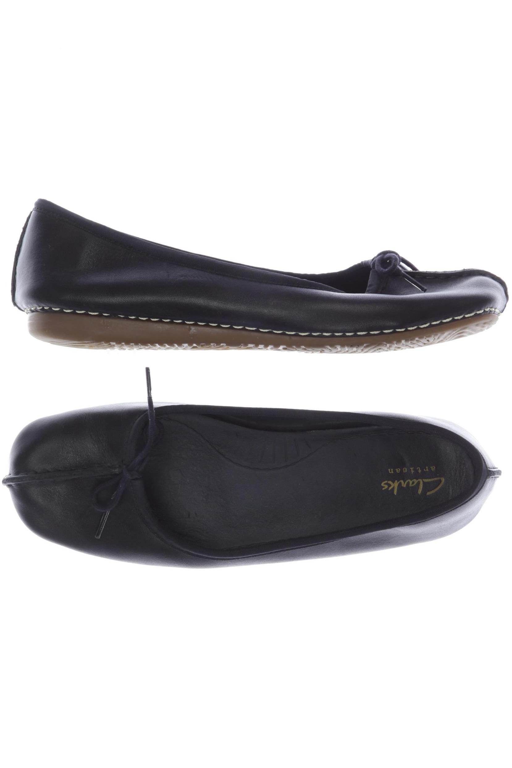 

Clarks Damen Ballerinas, schwarz, Gr. 38