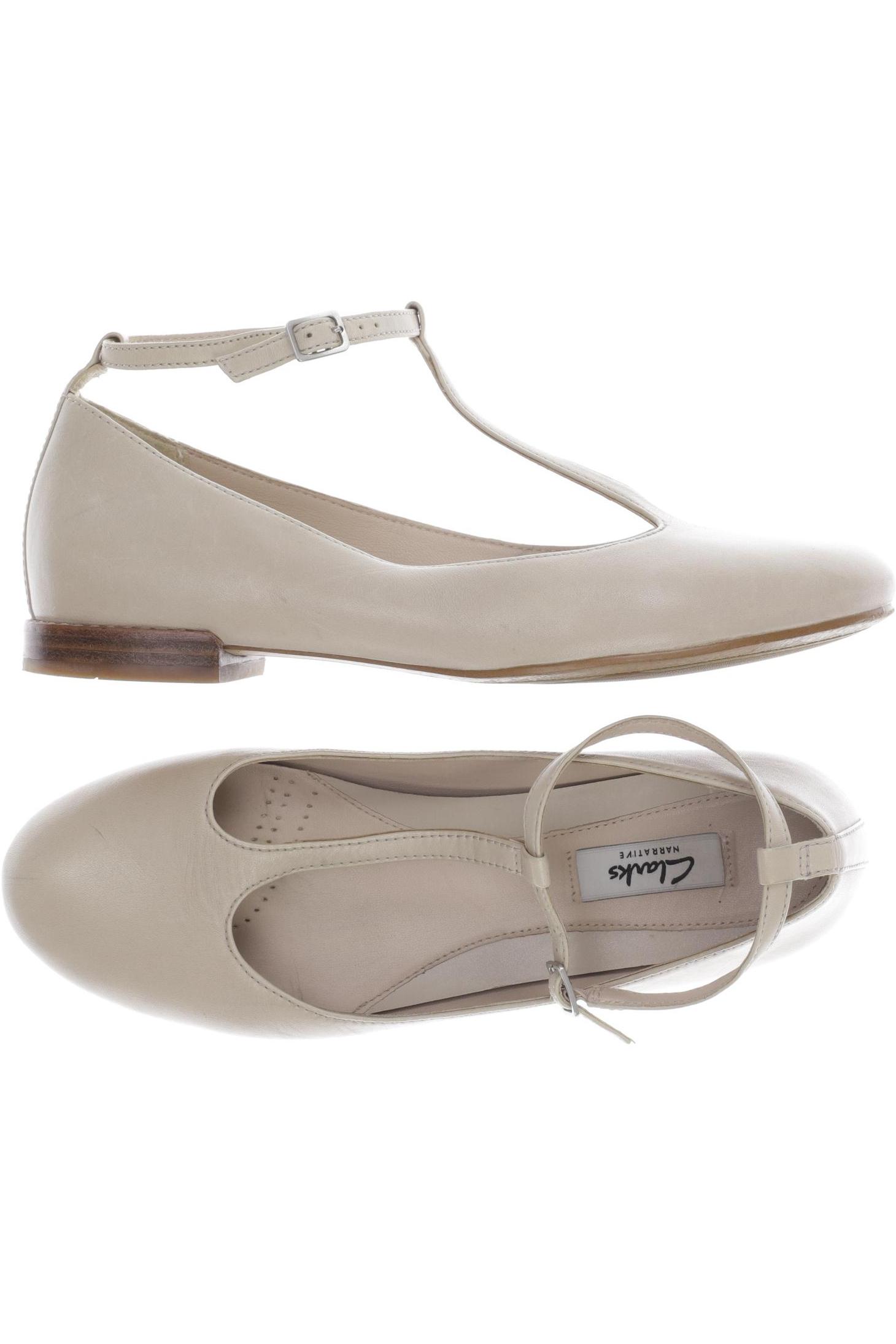 

Clarks Damen Ballerinas, beige, Gr. 39