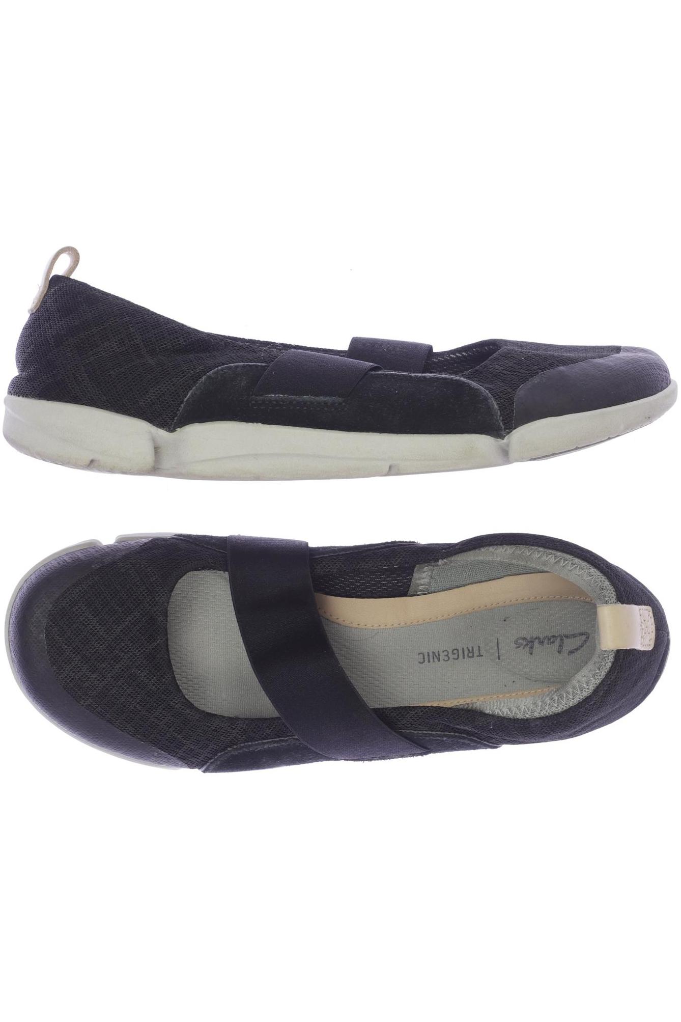 

Clarks Damen Ballerinas, schwarz, Gr. 38