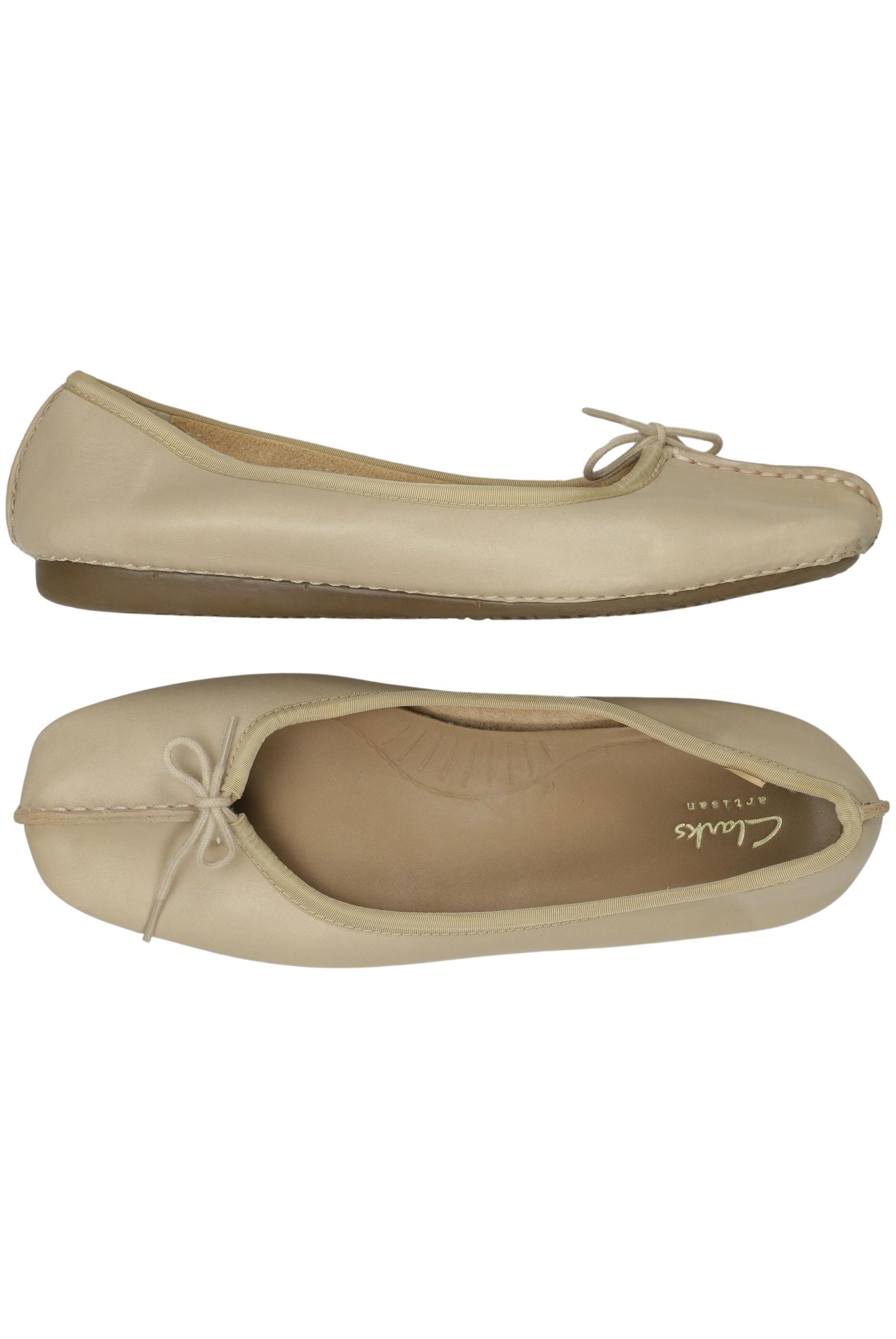 

Clarks Damen Ballerinas, beige, Gr. 39.5