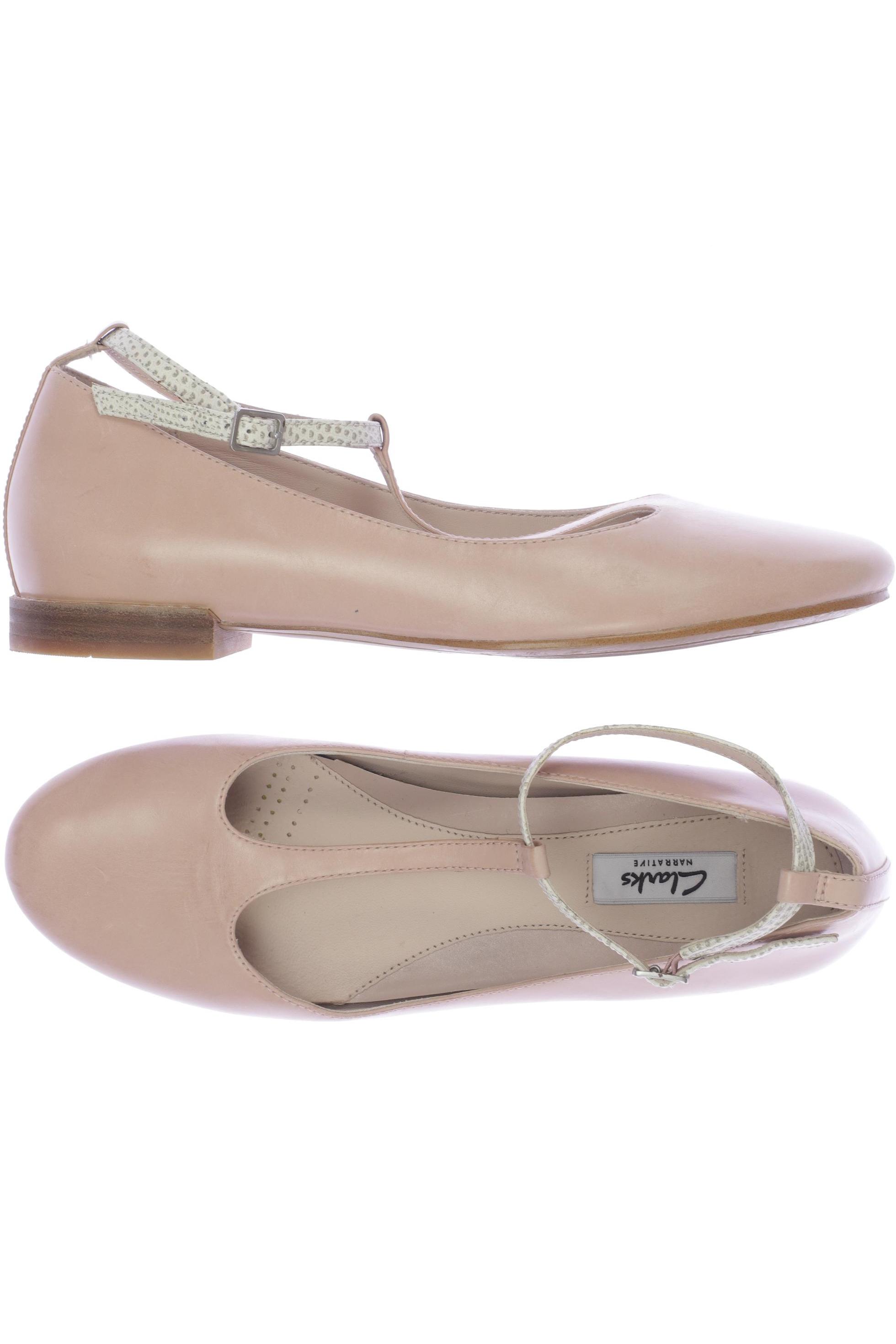 

Clarks Damen Ballerinas, pink, Gr. 40