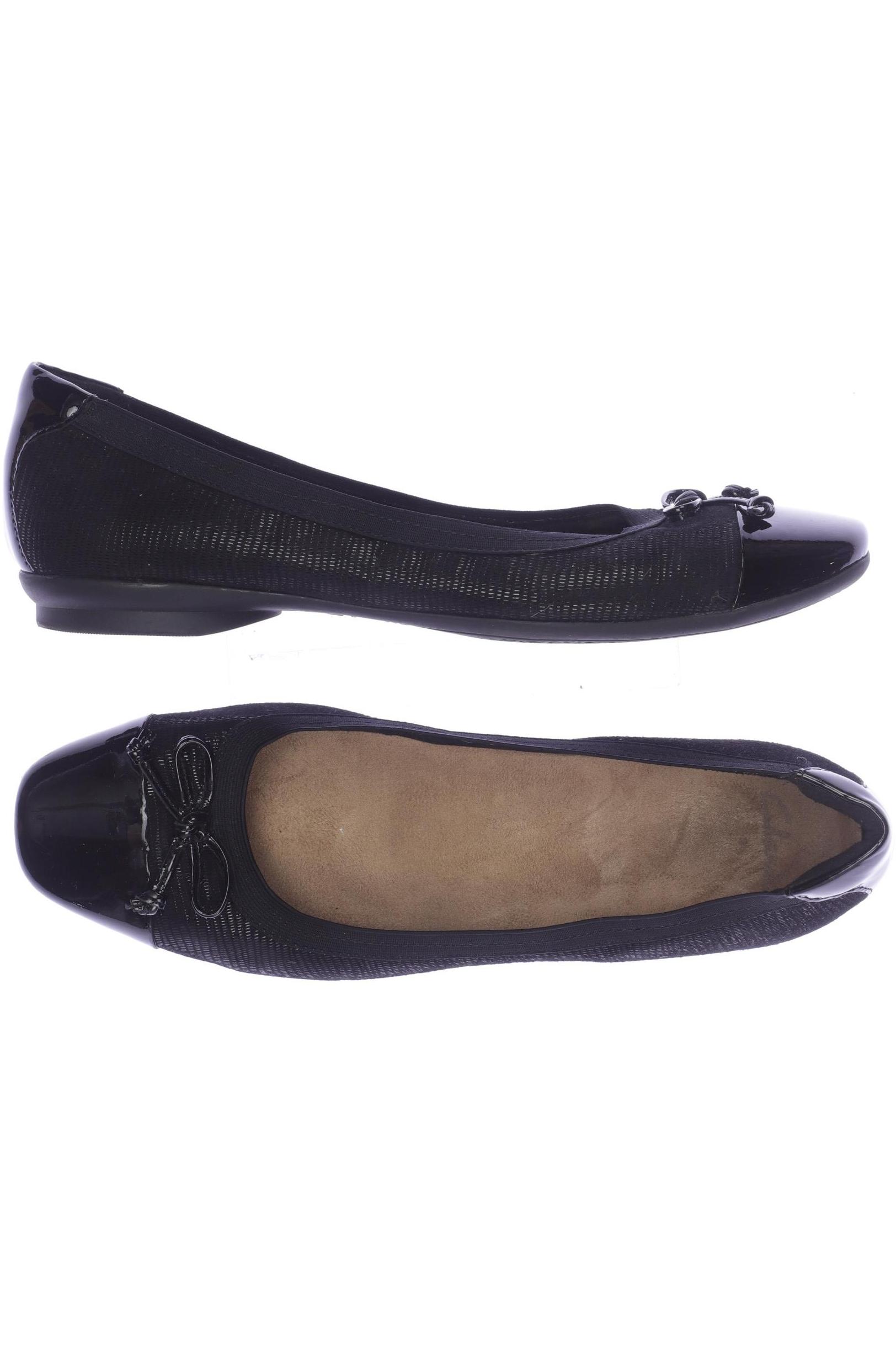 

Clarks Damen Ballerinas, schwarz, Gr. 40