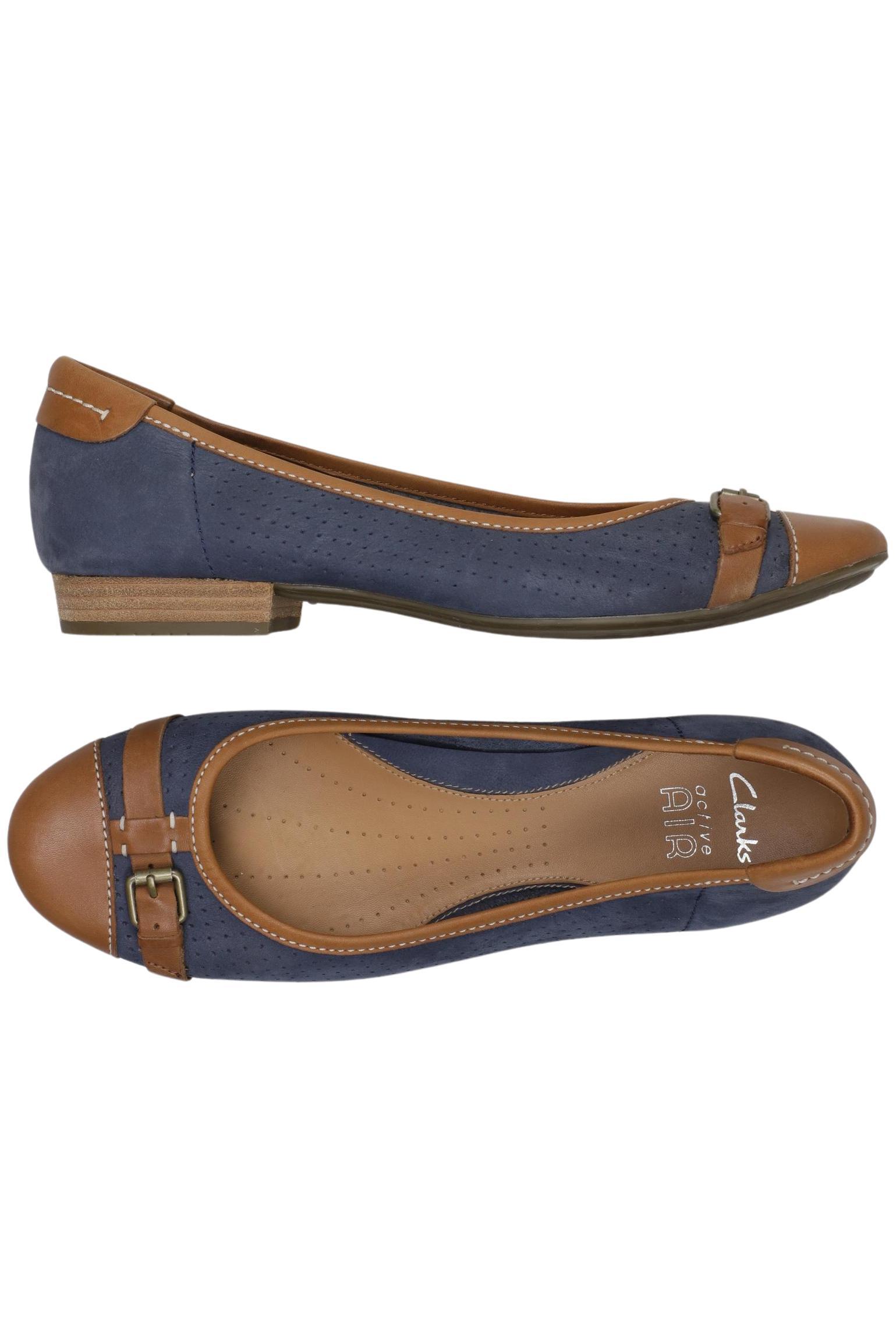 

Clarks Damen Ballerinas, mehrfarbig, Gr. 8