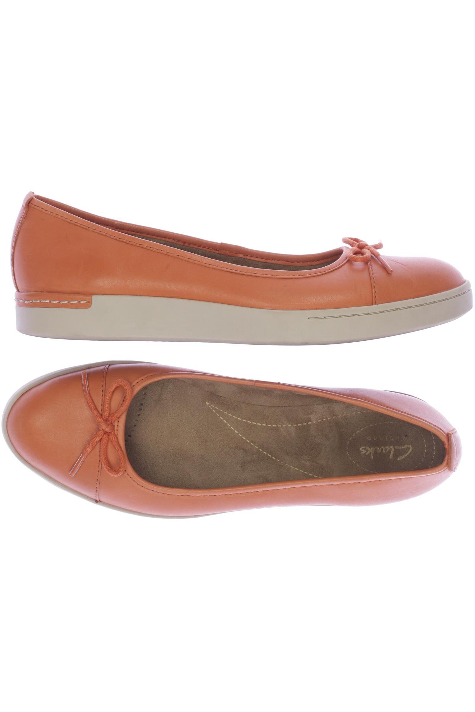 

Clarks Damen Ballerinas, orange