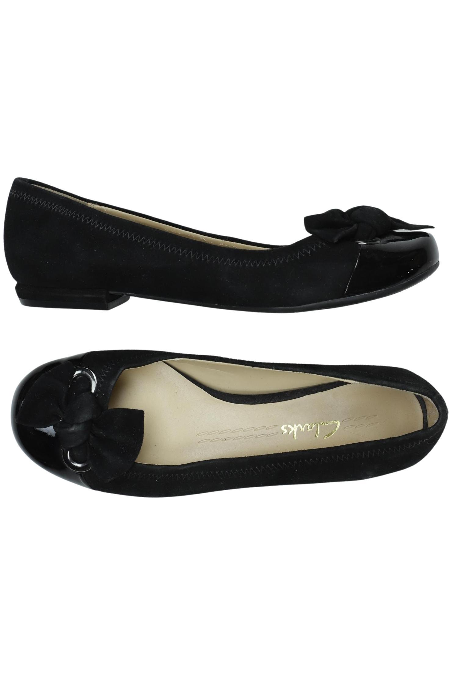 

Clarks Damen Ballerinas, schwarz, Gr. 3.5