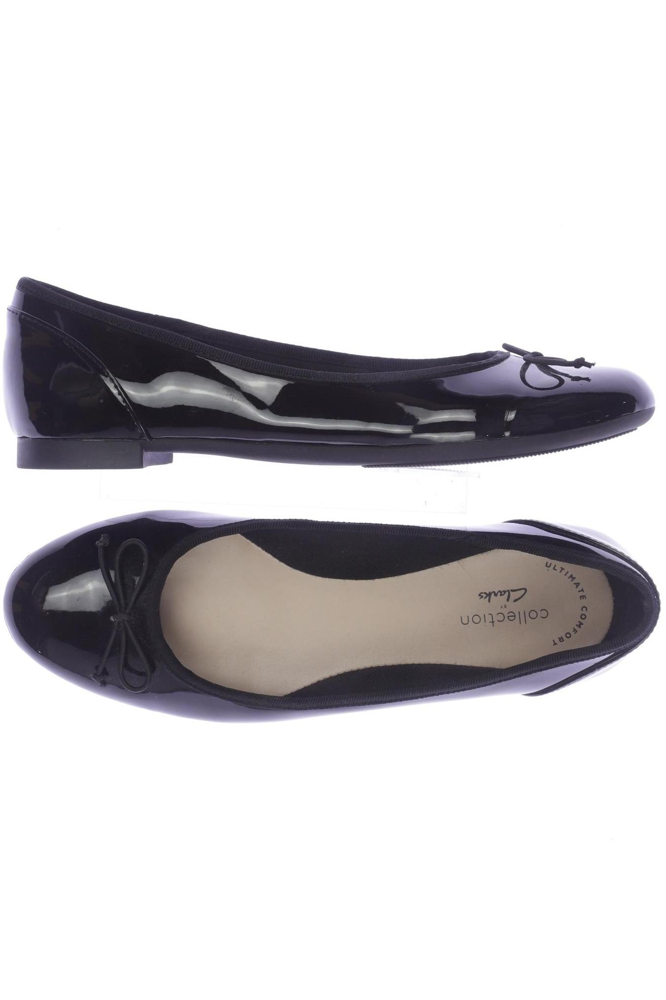 

Clarks Damen Ballerinas, schwarz, Gr. 38