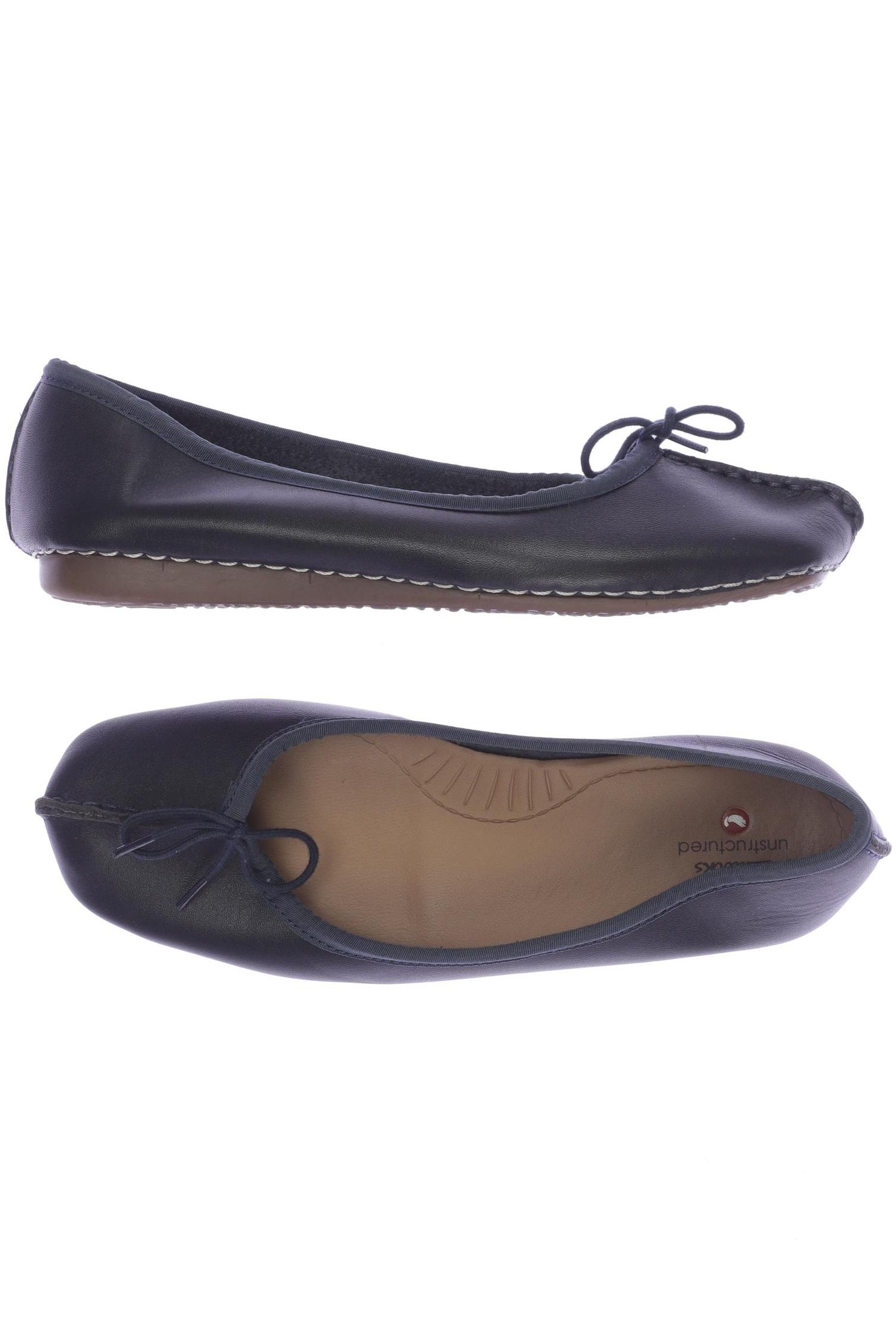 

Clarks Damen Ballerinas, marineblau, Gr. 38