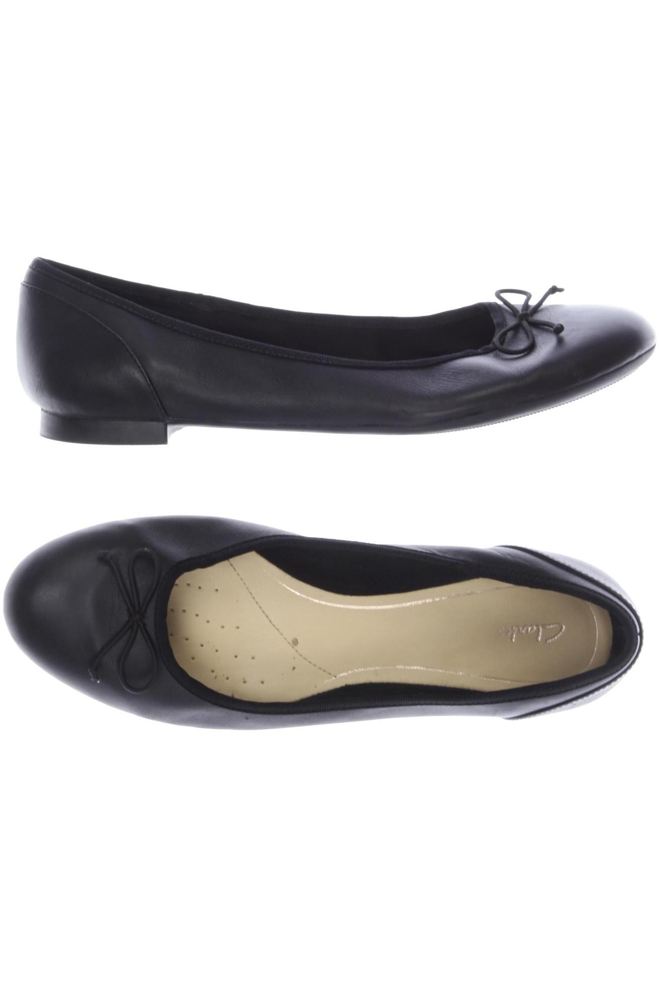 

Clarks Damen Ballerinas, schwarz, Gr. 40