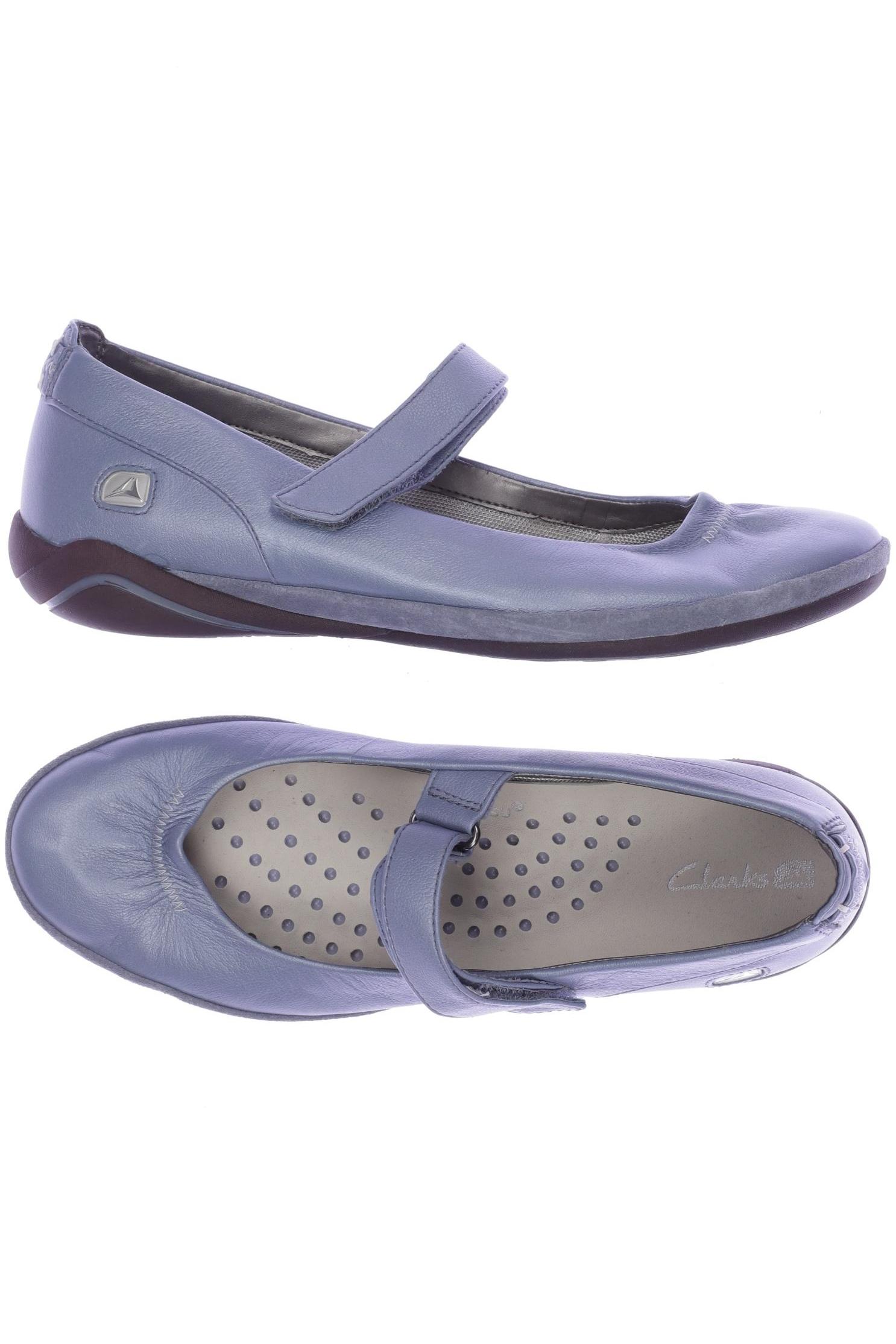 

Clarks Damen Ballerinas, blau, Gr. 40