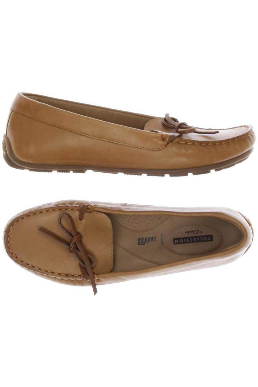 

Clarks Damen Ballerinas, beige, Gr. 39
