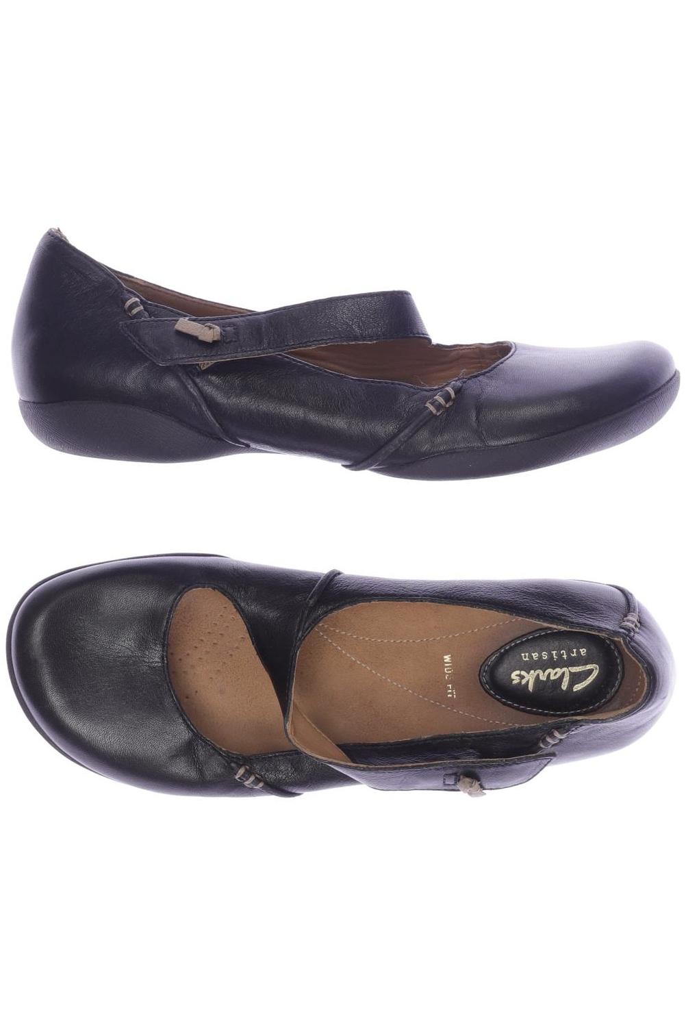

Clarks Damen Ballerinas, schwarz, Gr. 39.5