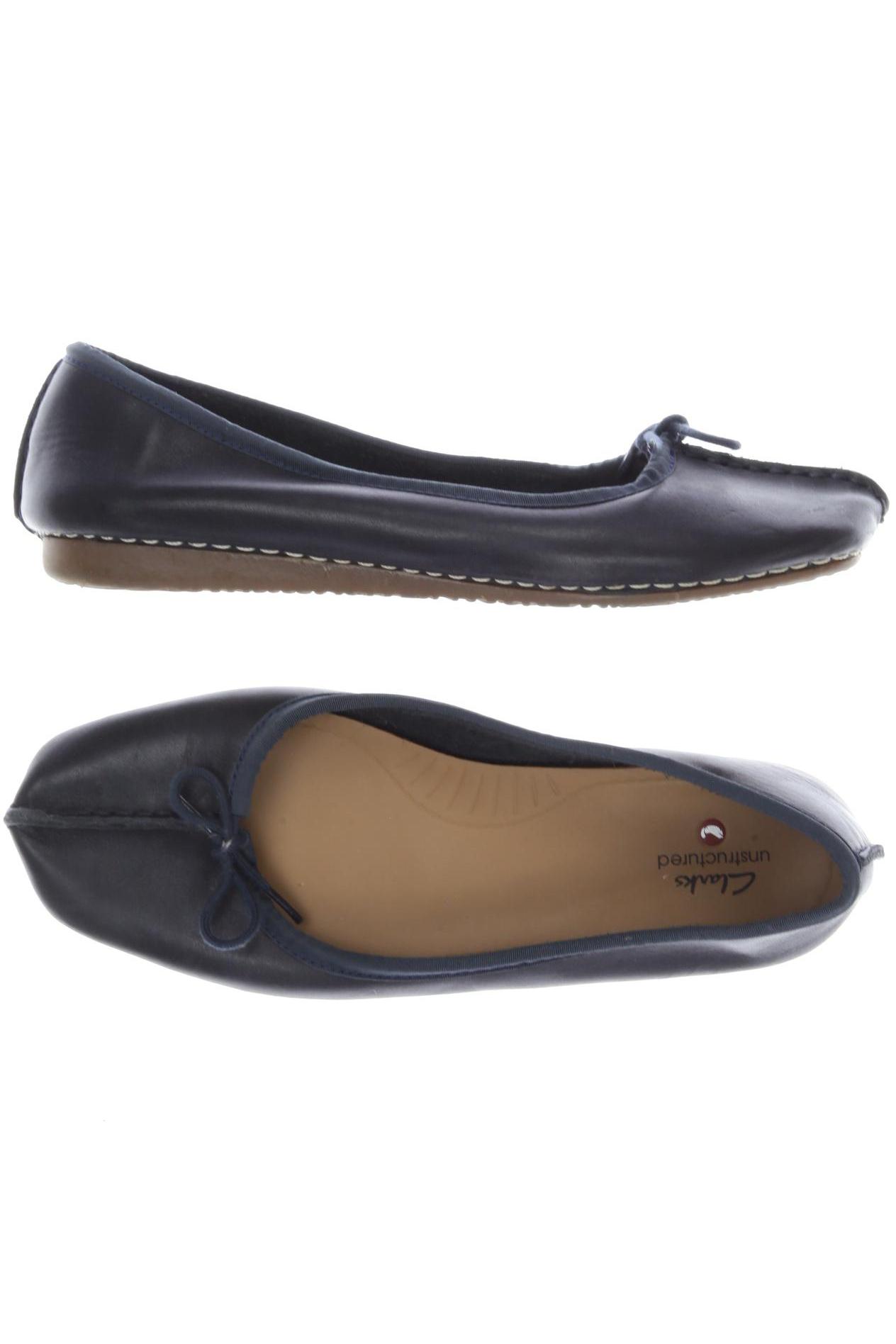 

Clarks Damen Ballerinas, marineblau, Gr. 39