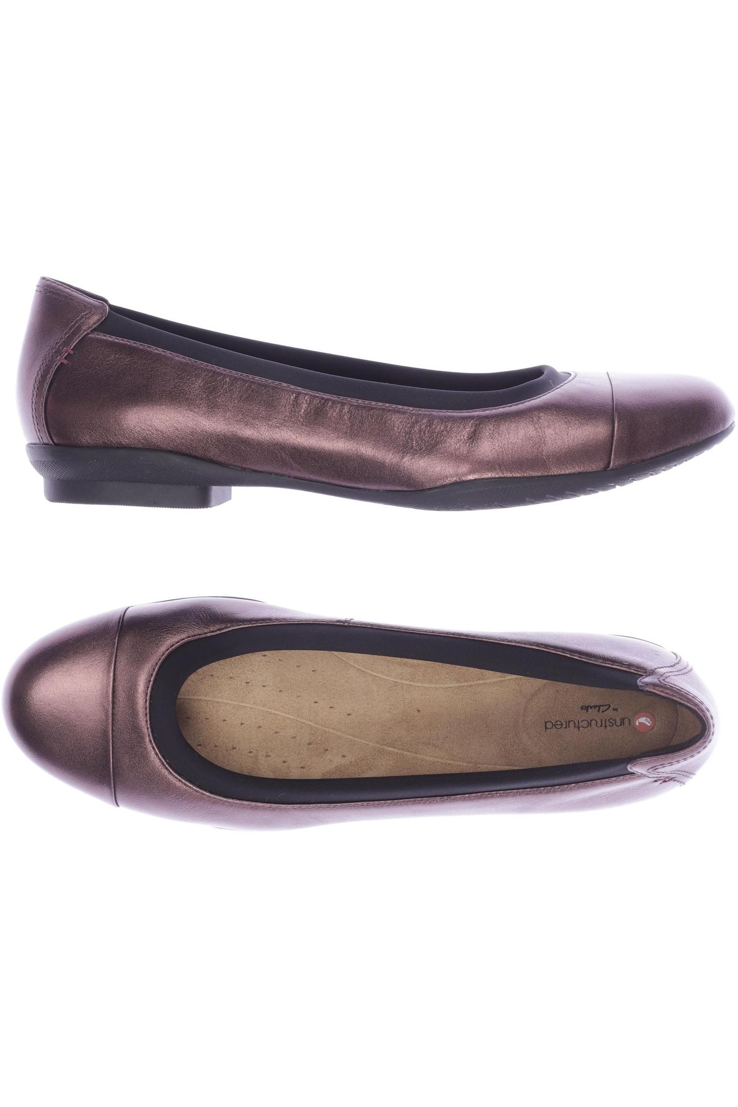 

Clarks Damen Ballerinas, bordeaux