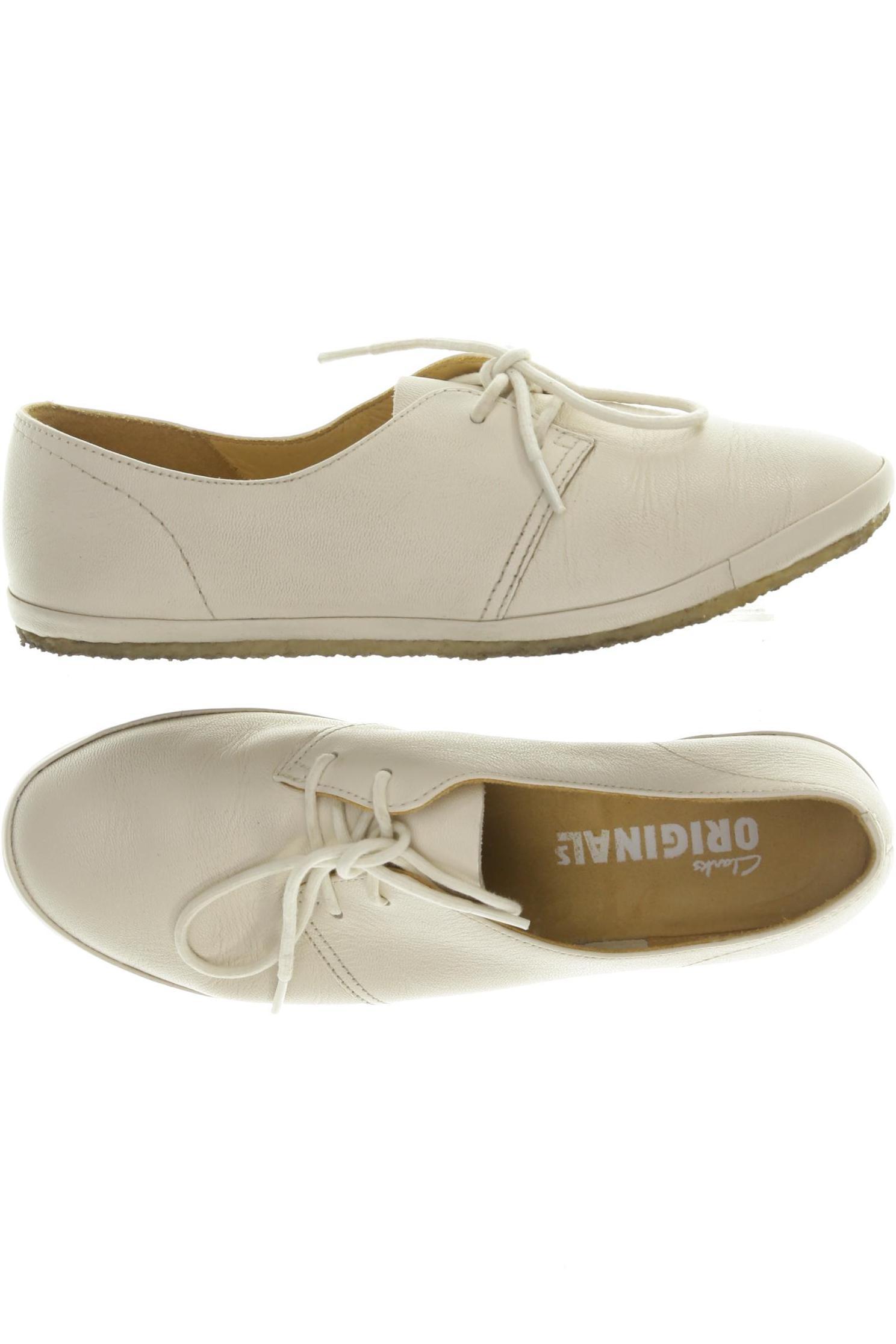 

Clarks Damen Halbschuh, beige, Gr. 36
