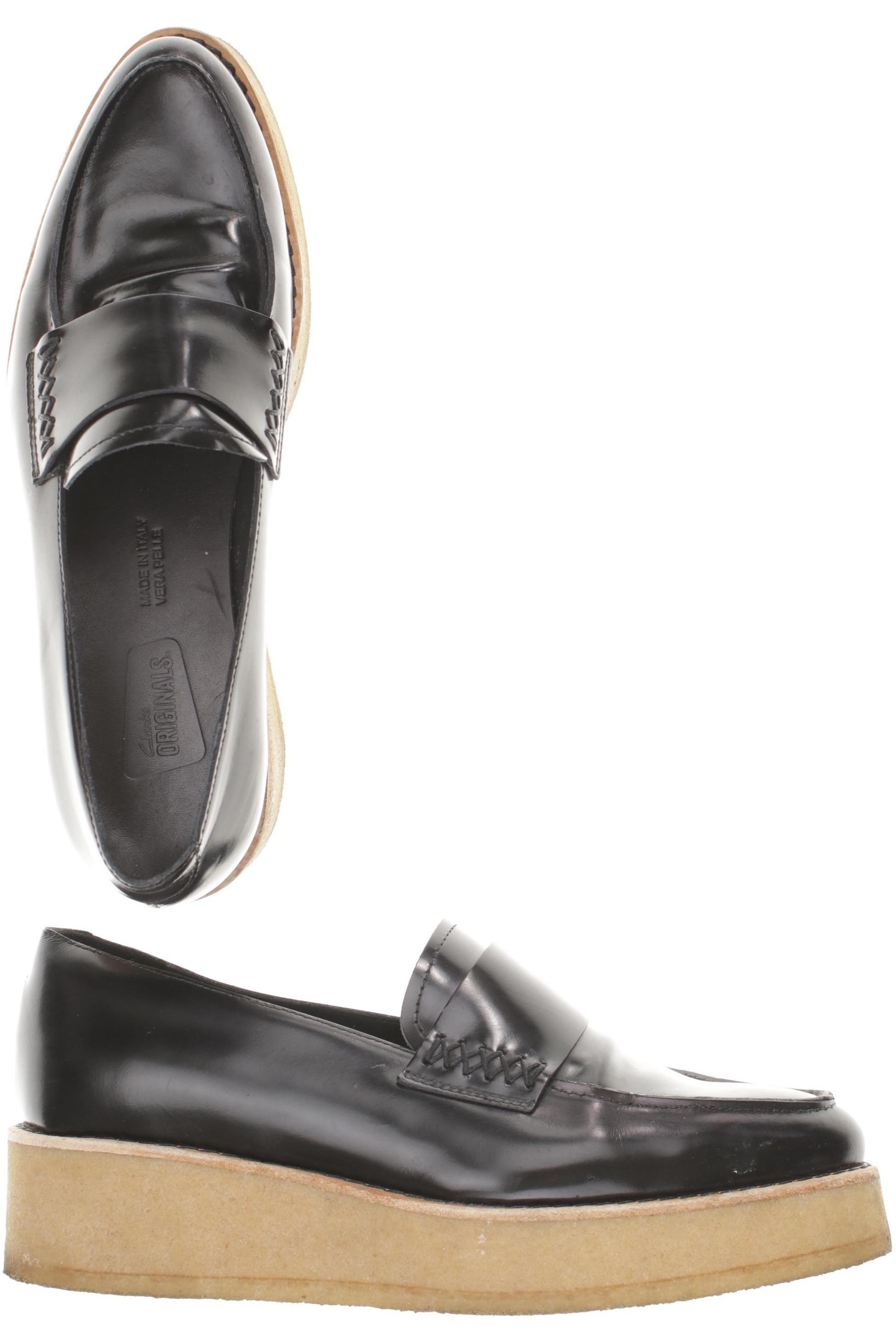 

Clarks Damen Halbschuh, schwarz, Gr. 37.5