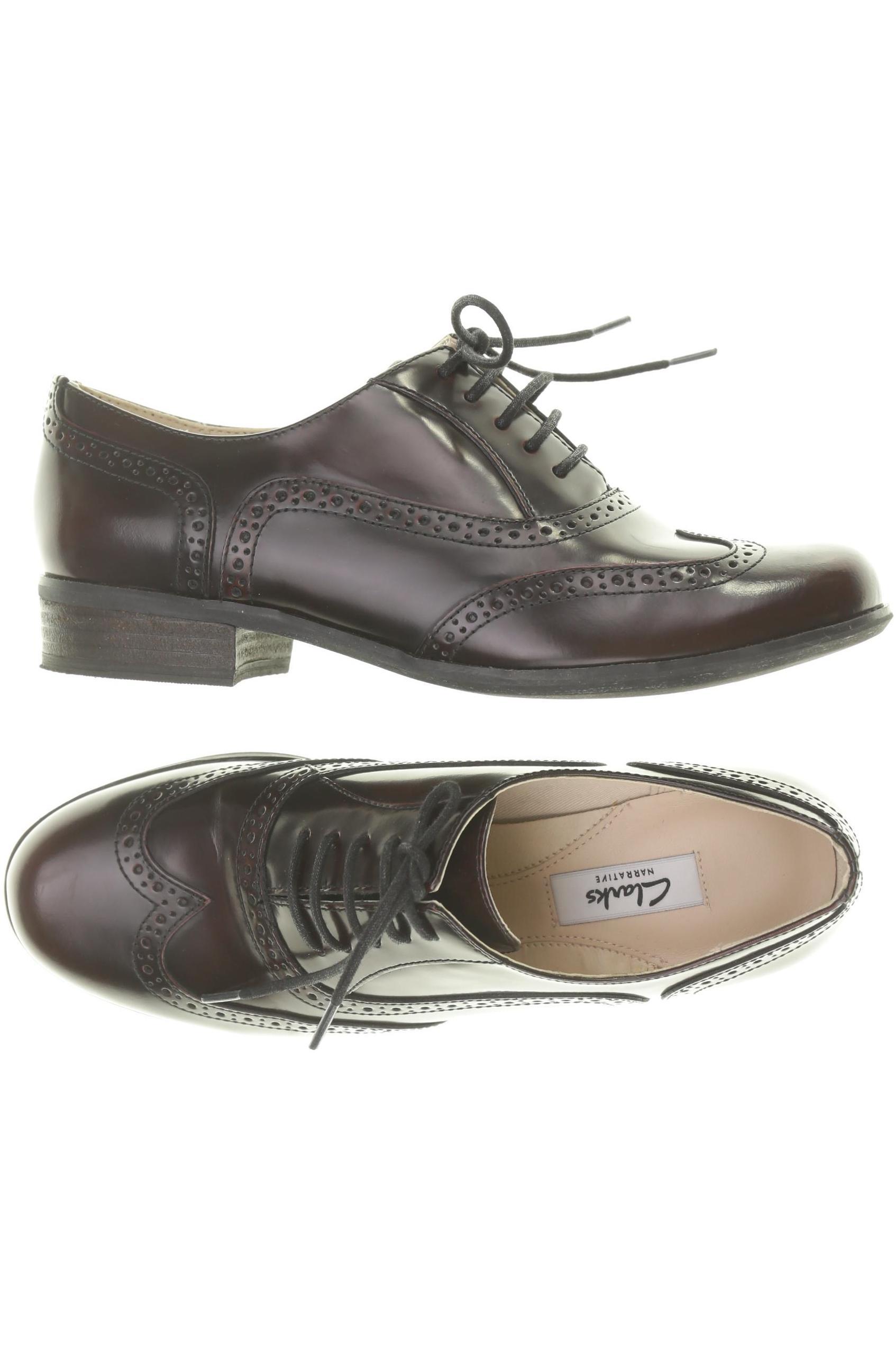 

Clarks Damen Halbschuh, braun, Gr. 39