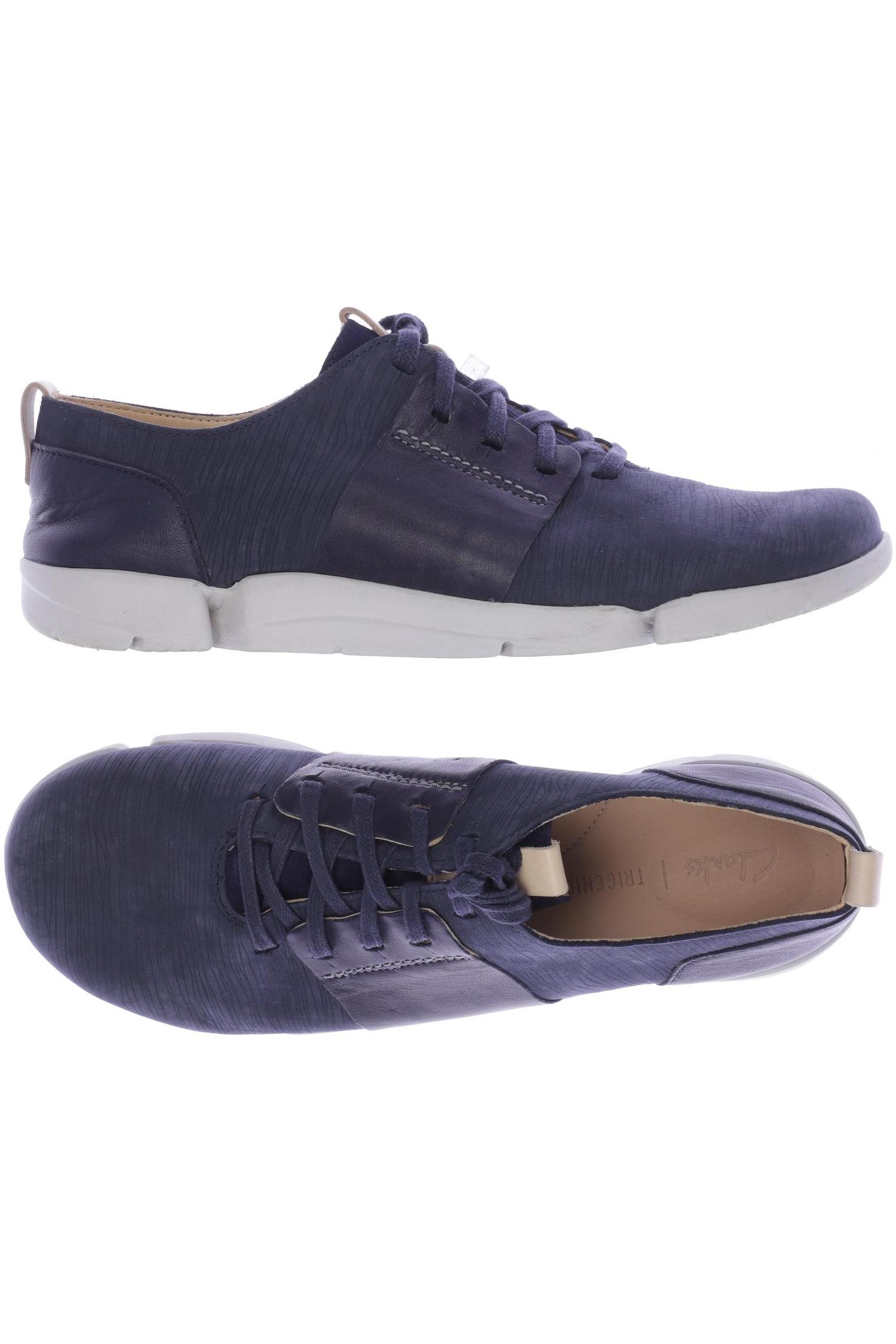 

Clarks Damen Halbschuh, marineblau, Gr. 39.5