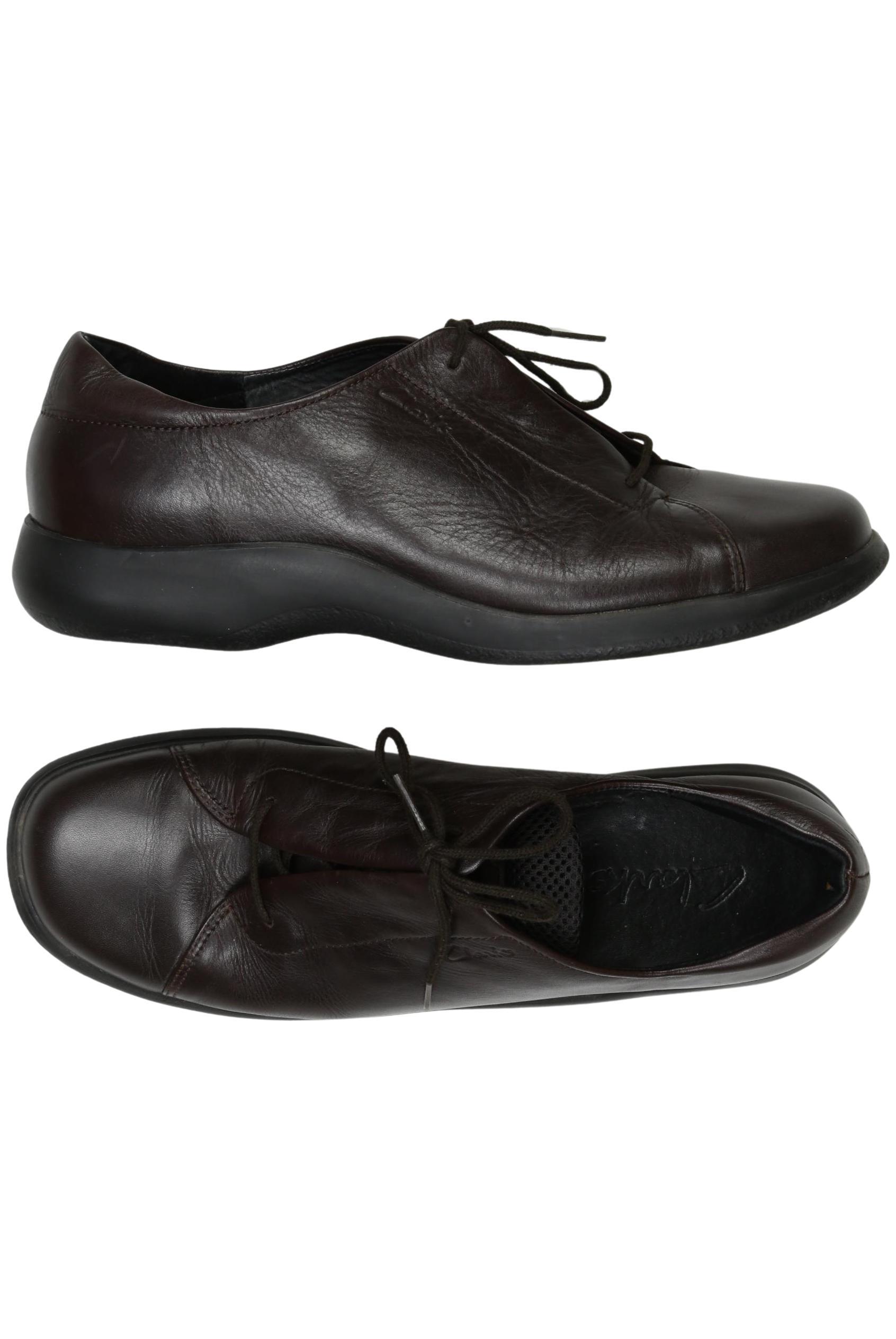 

Clarks Damen Halbschuh, braun, Gr. 7.5