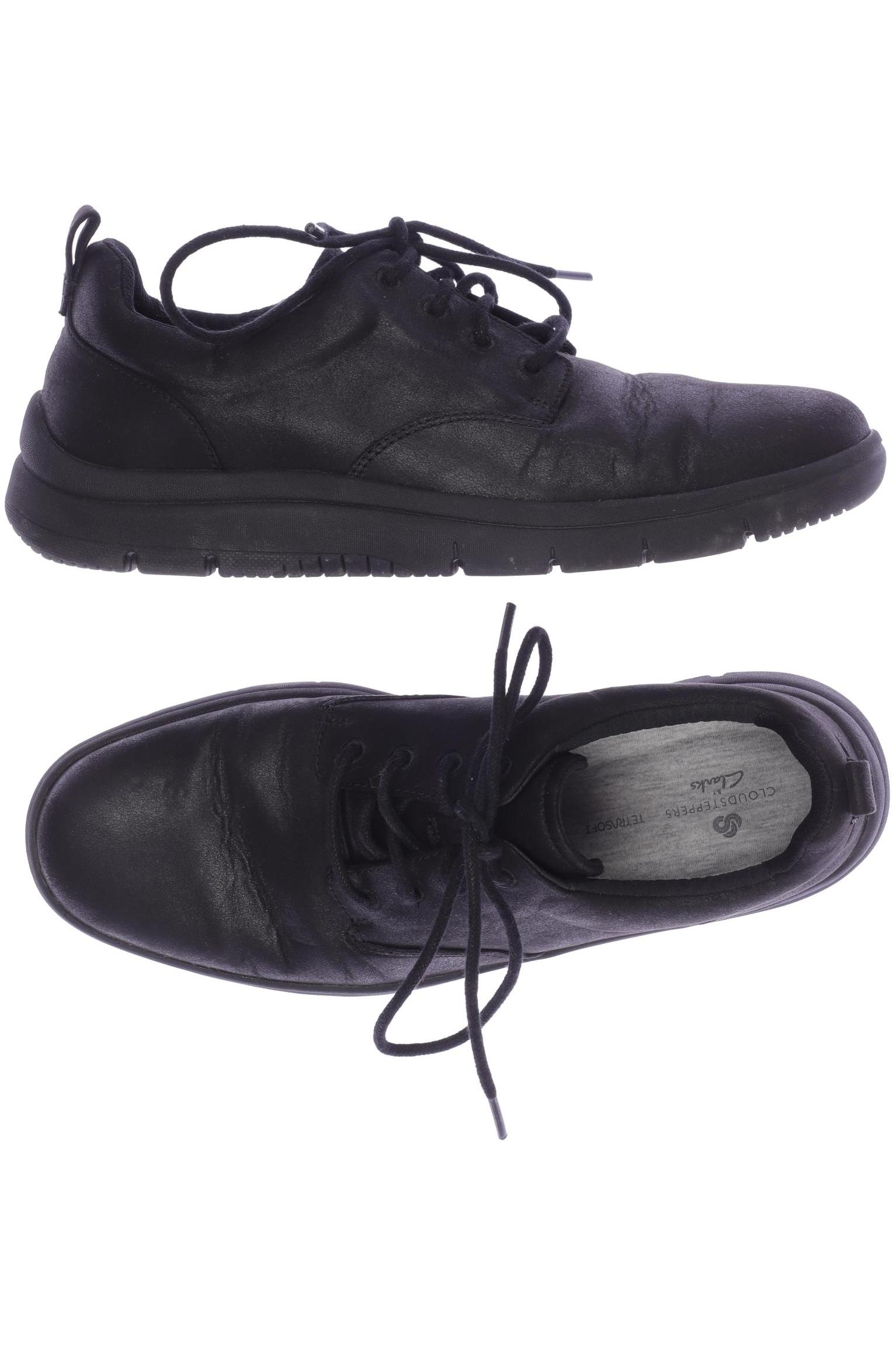 

Clarks Damen Halbschuh, schwarz, Gr. 41.5