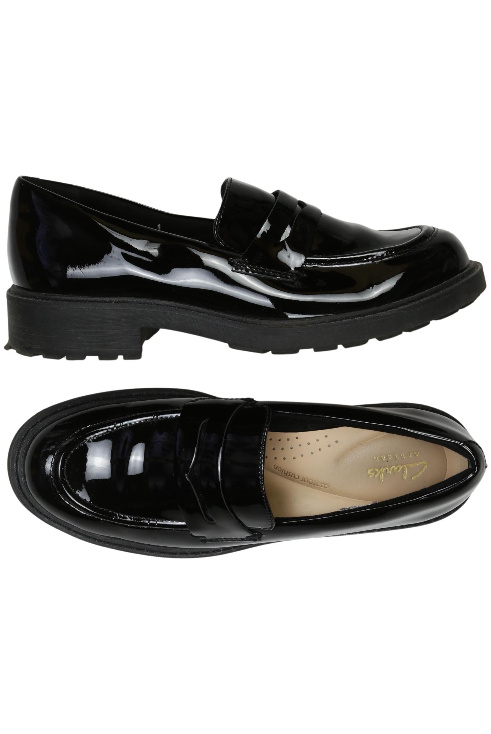 

Clarks Damen Halbschuh, schwarz, Gr. 38