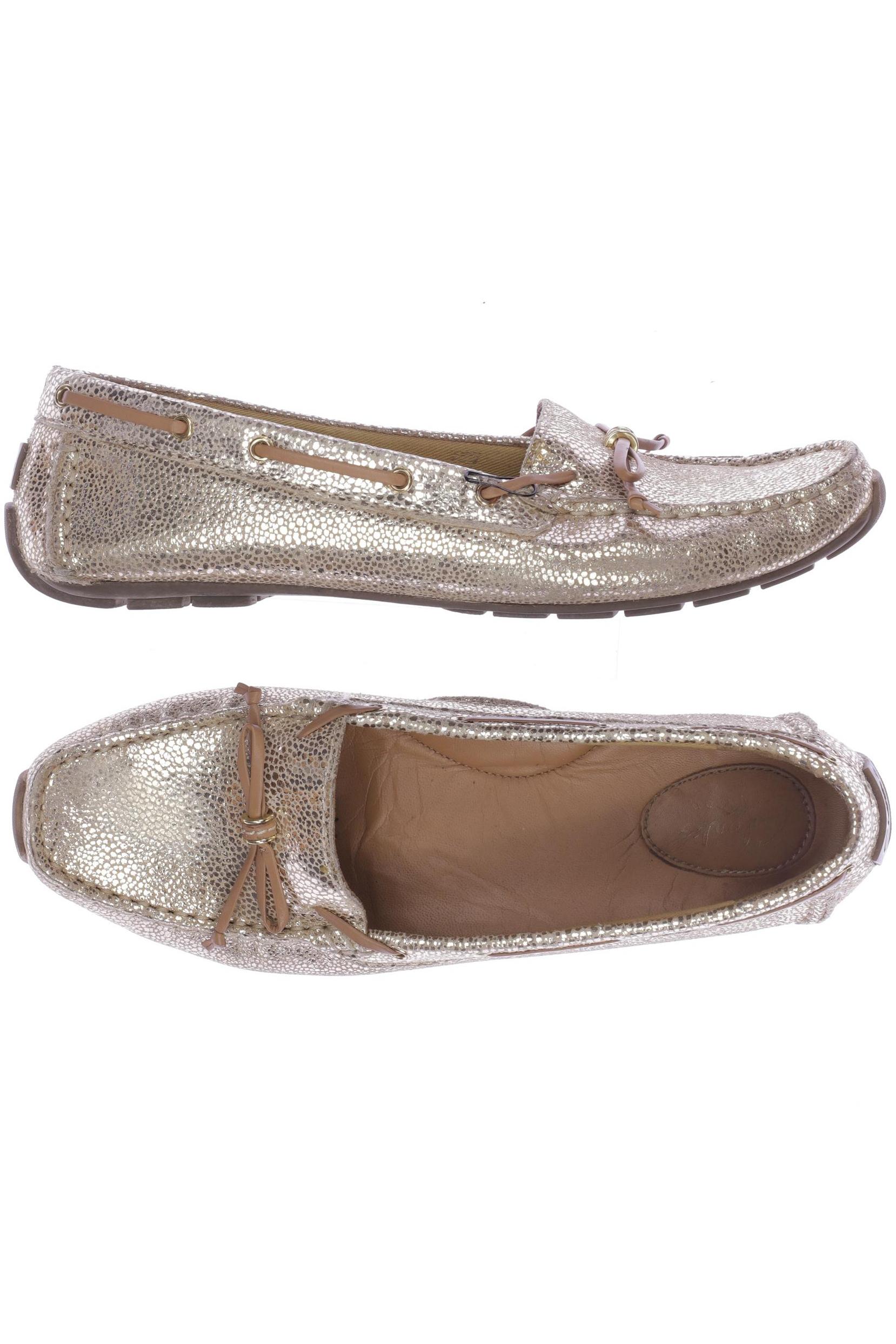 

Clarks Damen Halbschuh, gold, Gr. 39.5