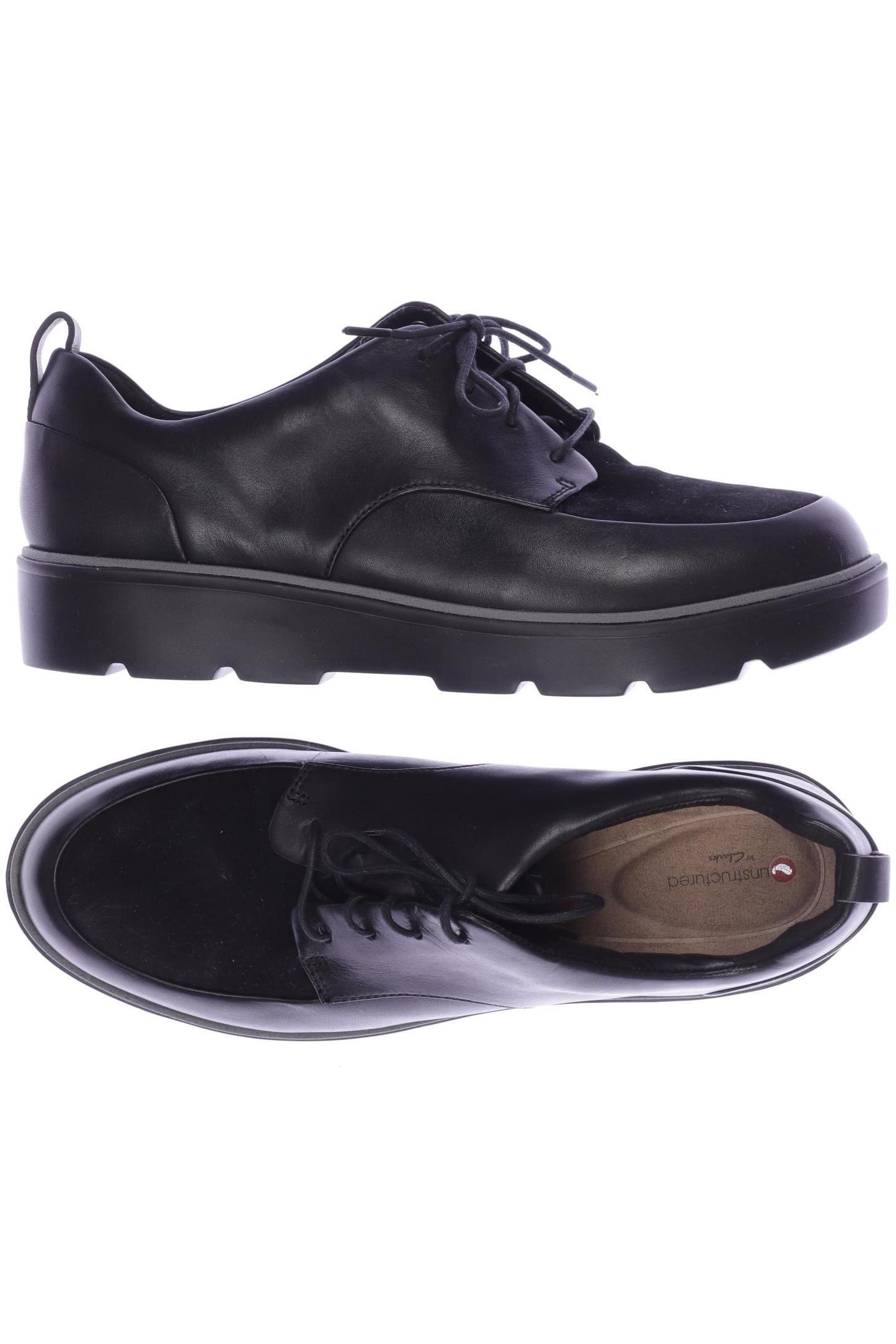

Clarks Damen Halbschuh, schwarz