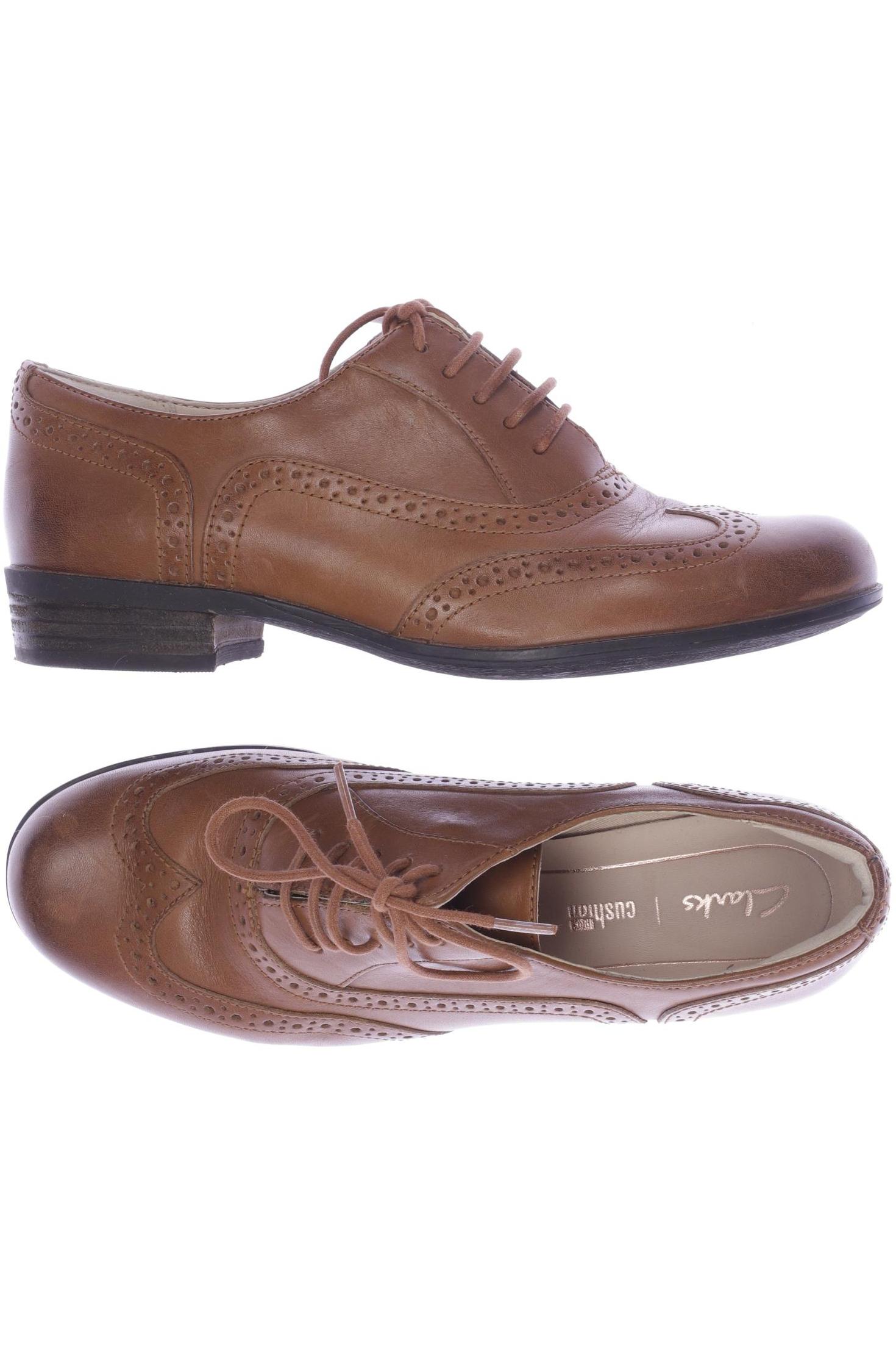 

Clarks Damen Halbschuh, braun, Gr. 36