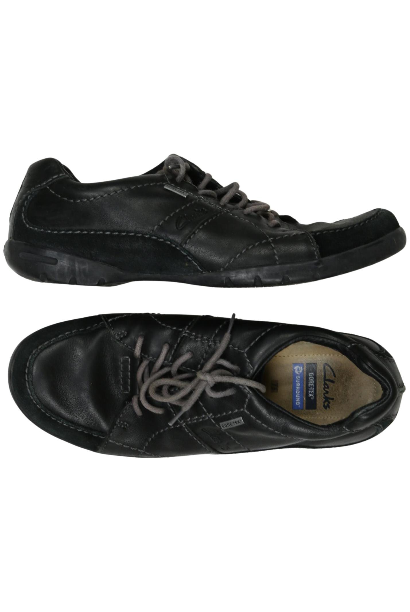 

Clarks Damen Halbschuh, schwarz, Gr. 7.5