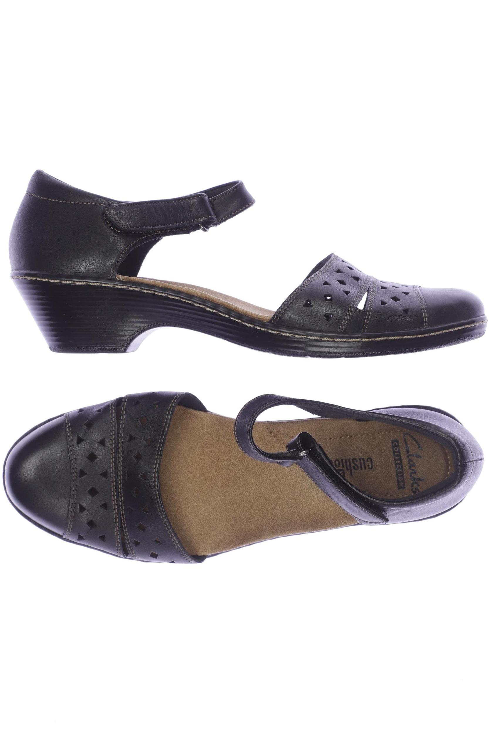 

Clarks Damen Halbschuh, schwarz, Gr. 39