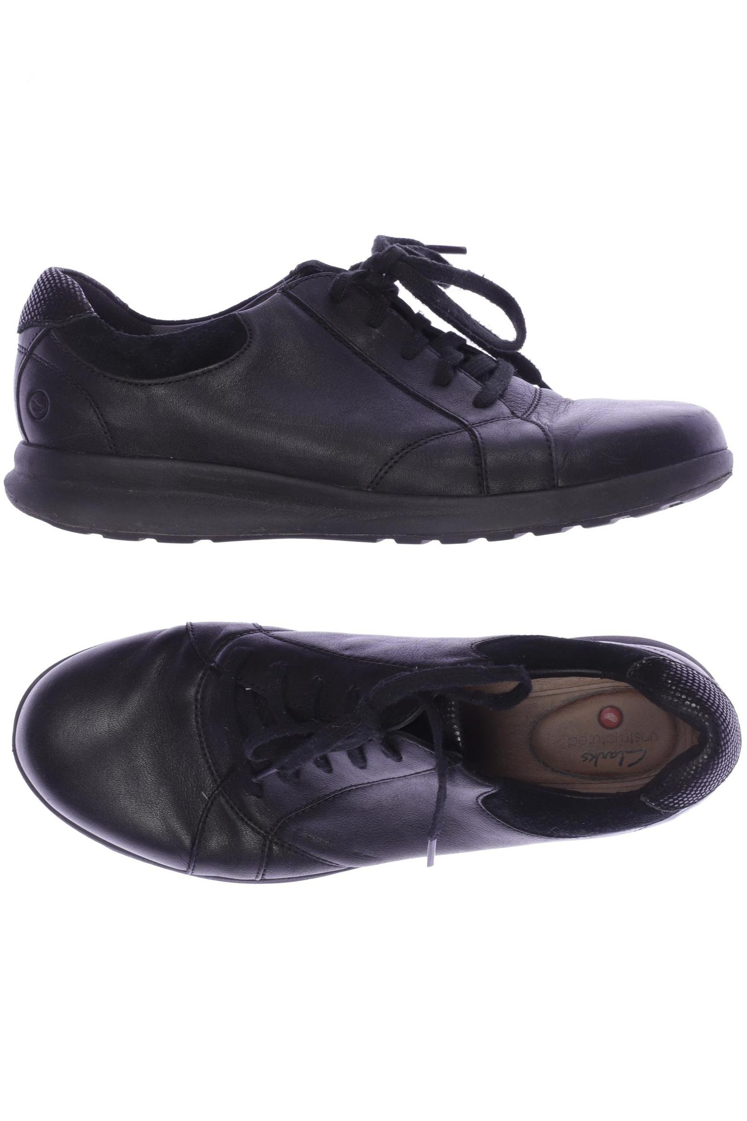 

Clarks Damen Halbschuh, schwarz, Gr. 38