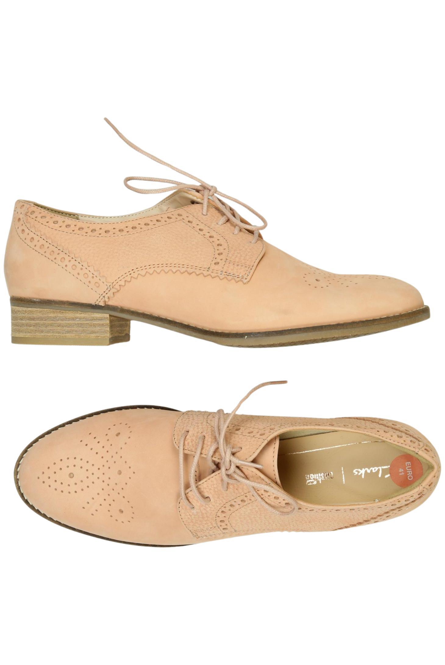 

Clarks Damen Halbschuh, pink, Gr. 41