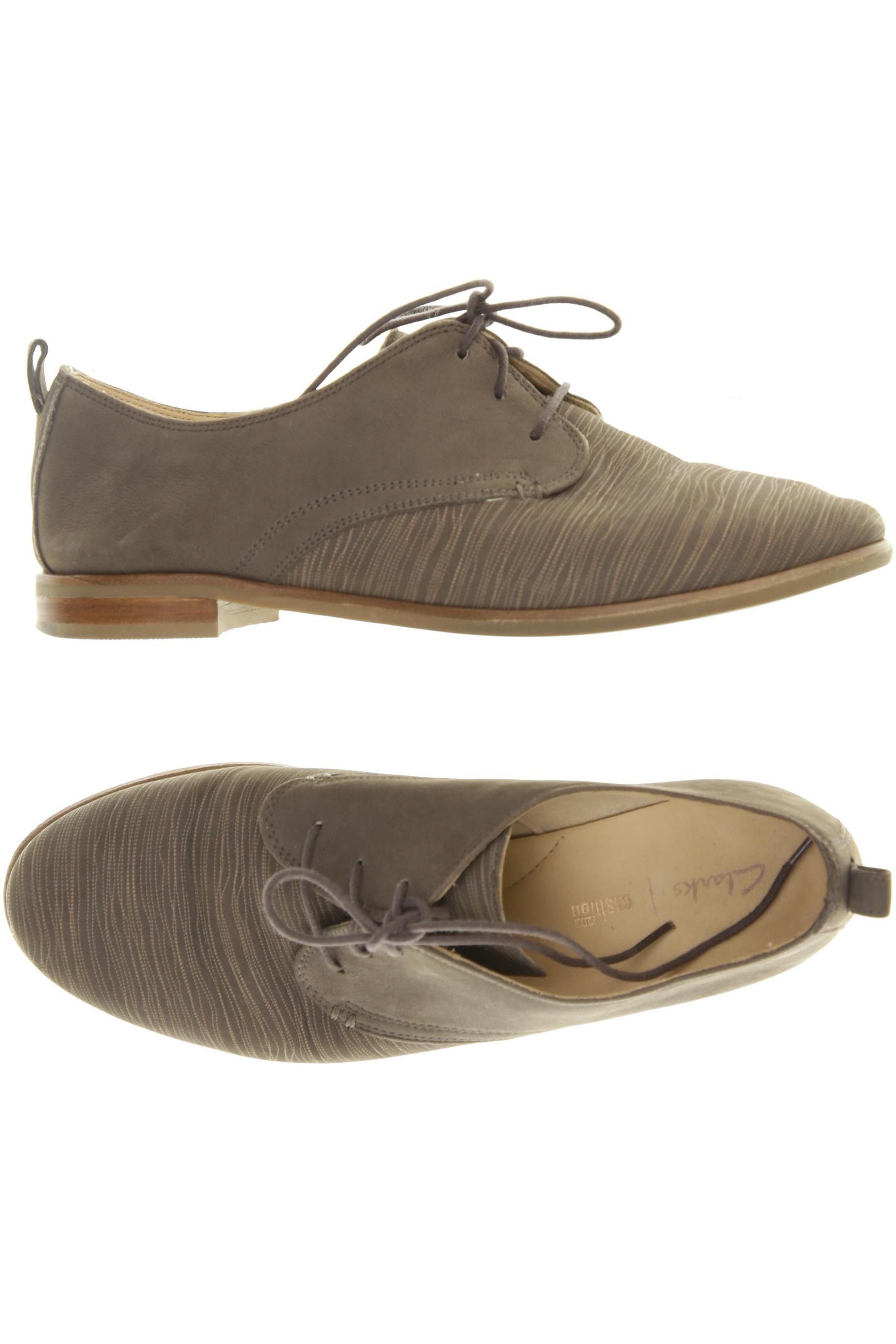 

Clarks Damen Halbschuh, braun, Gr. 39