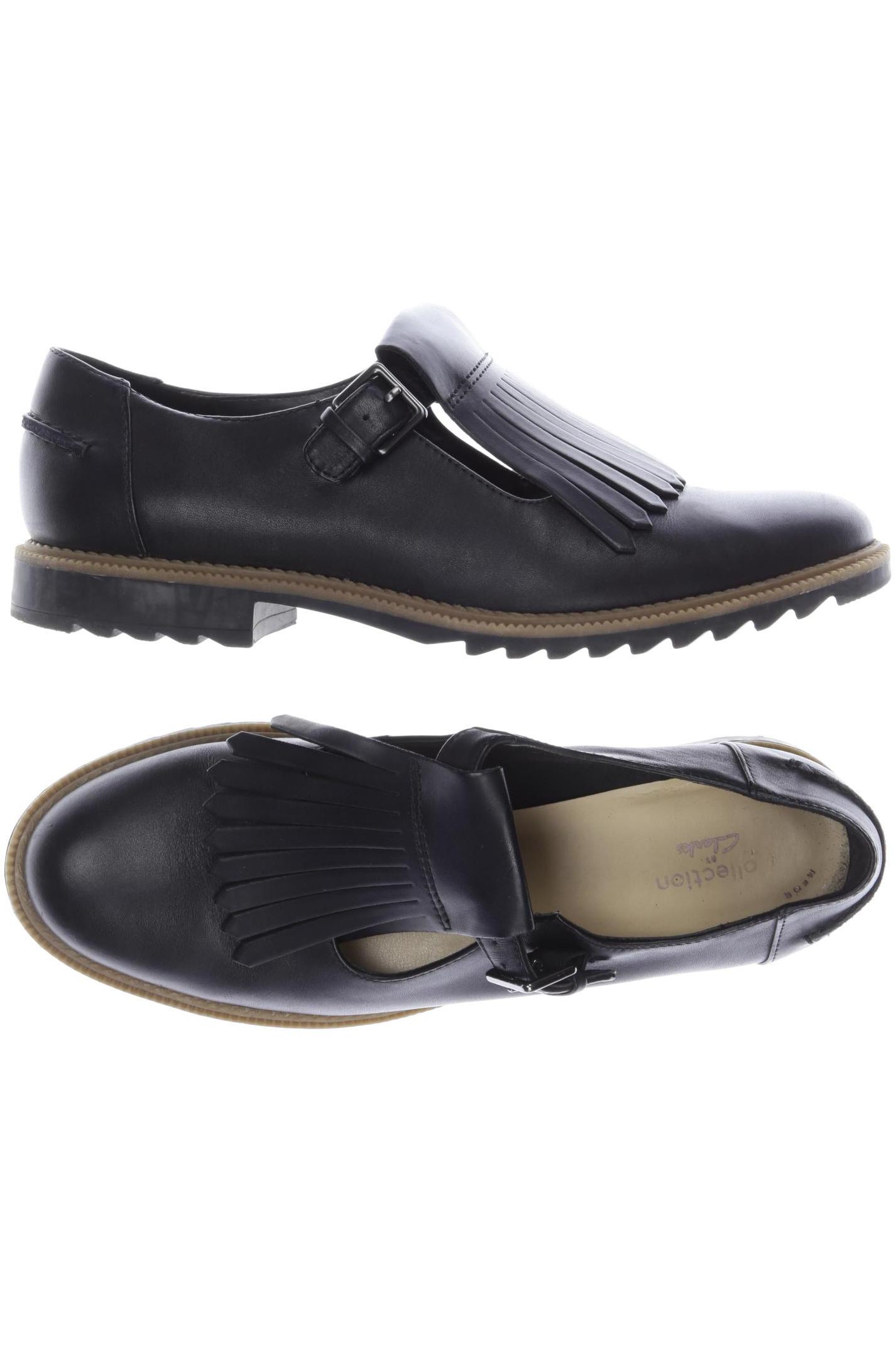 

Clarks Damen Halbschuh, schwarz, Gr. 39