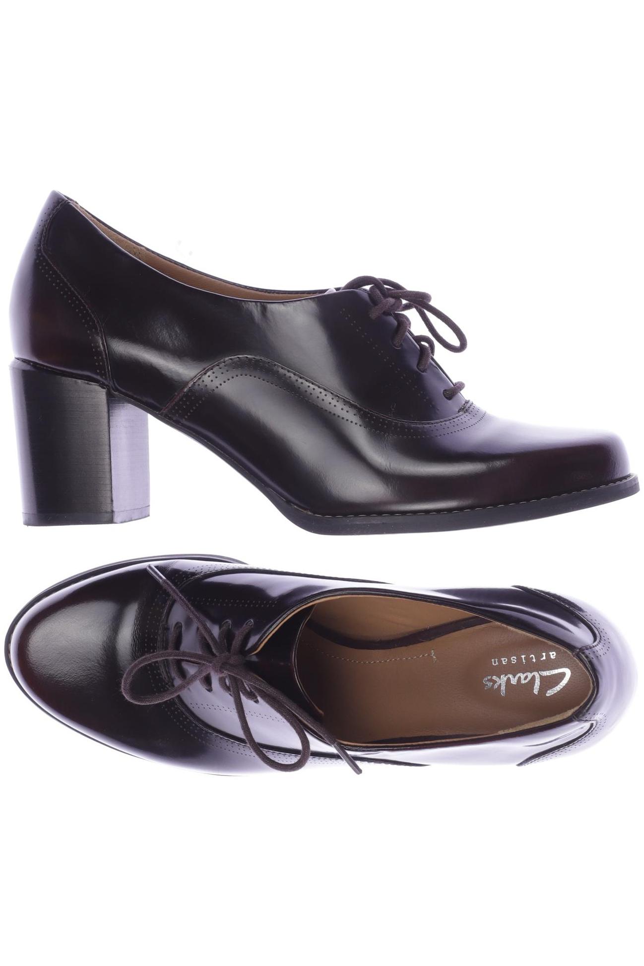 

Clarks Damen Halbschuh, braun, Gr. 38