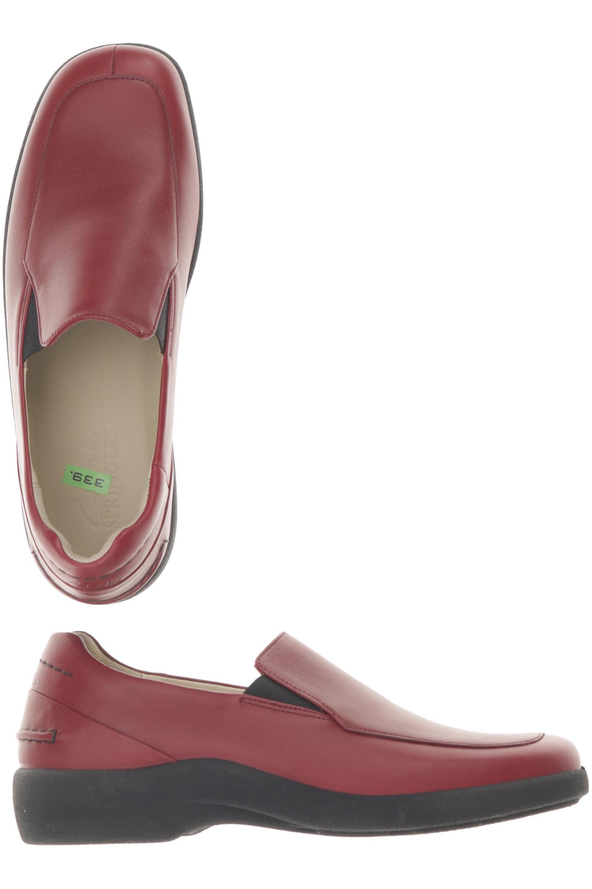 

Clarks Damen Halbschuh, rot, Gr. 5.5