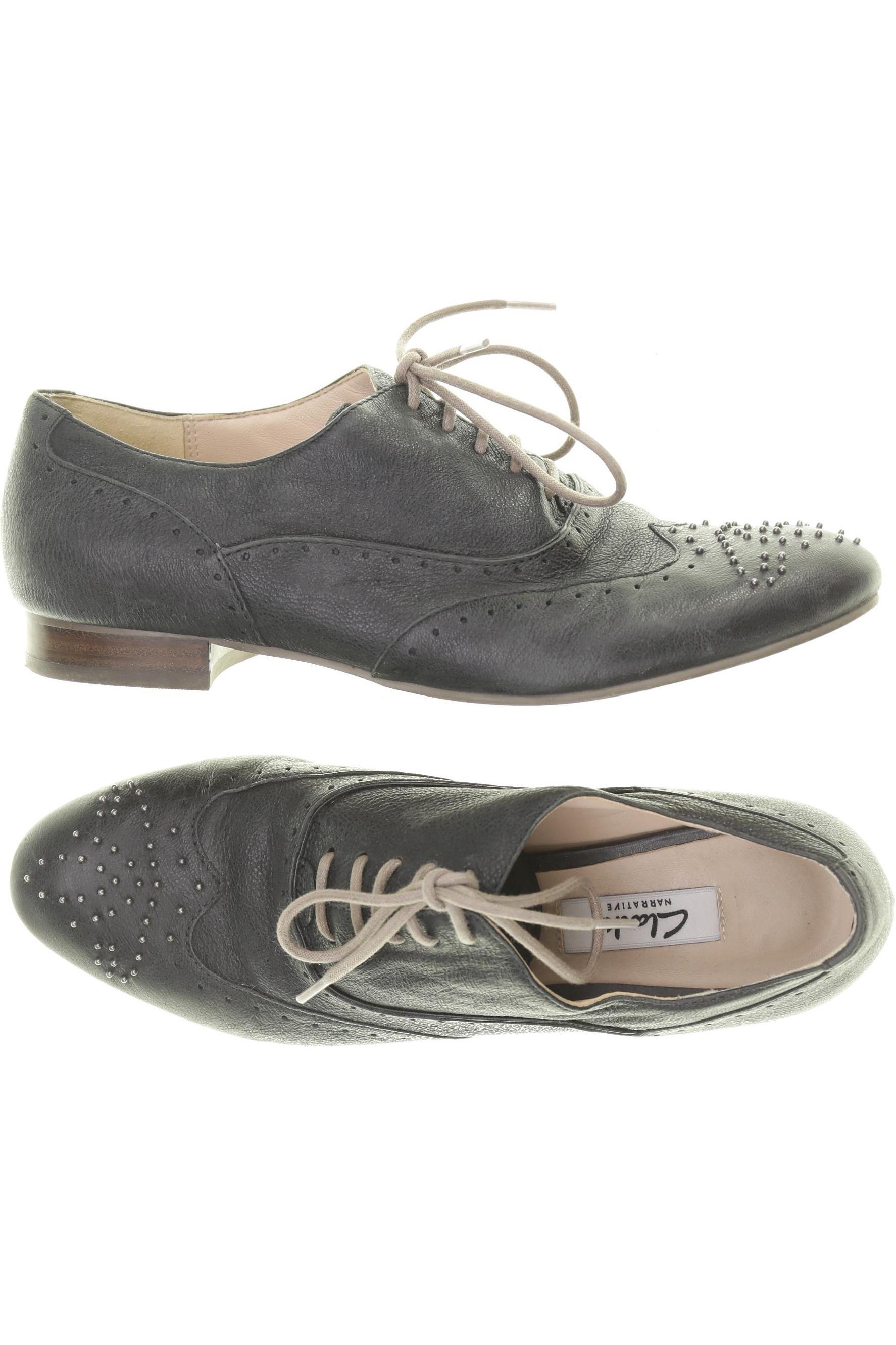 

Clarks Damen Halbschuh, schwarz, Gr. 37