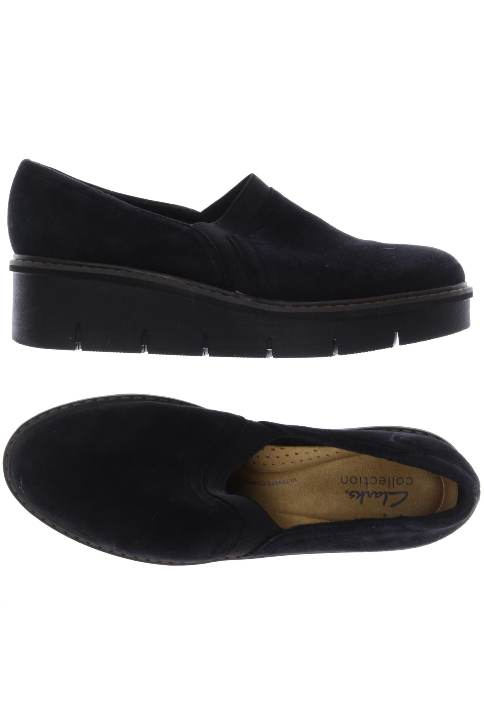 

Clarks Damen Halbschuh, schwarz, Gr. 39