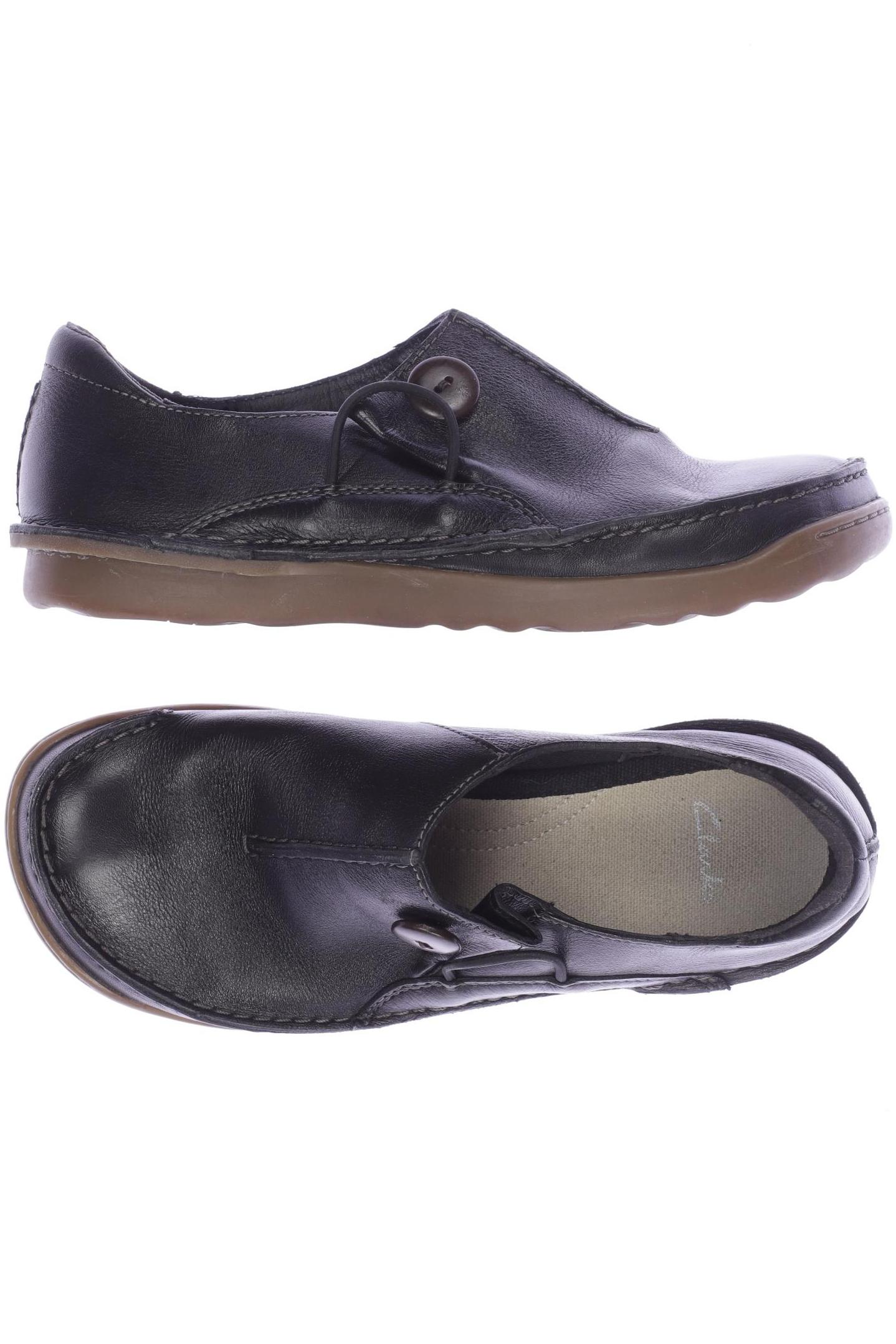 

Clarks Damen Halbschuh, schwarz