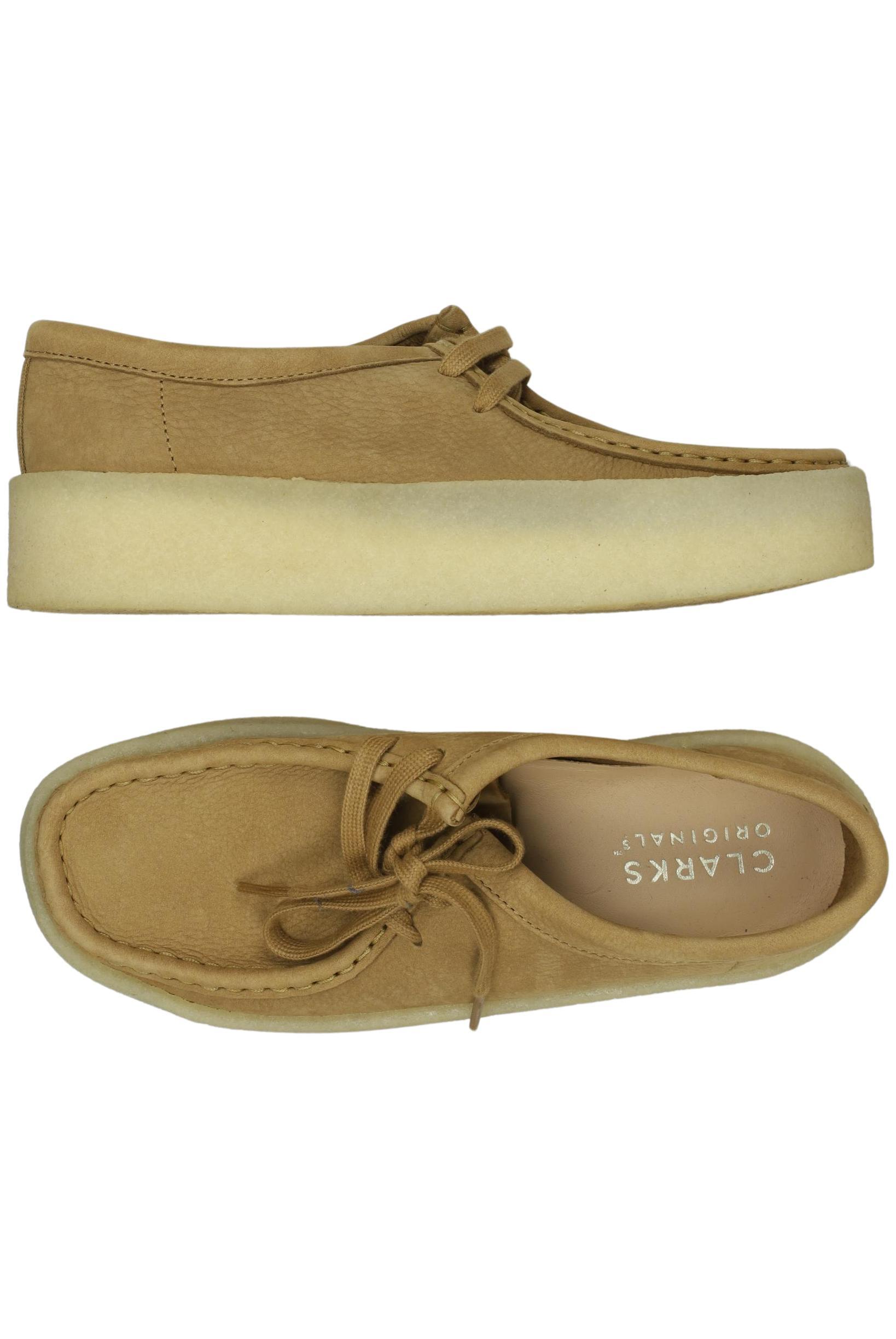 

Clarks Damen Halbschuh, beige, Gr. 38