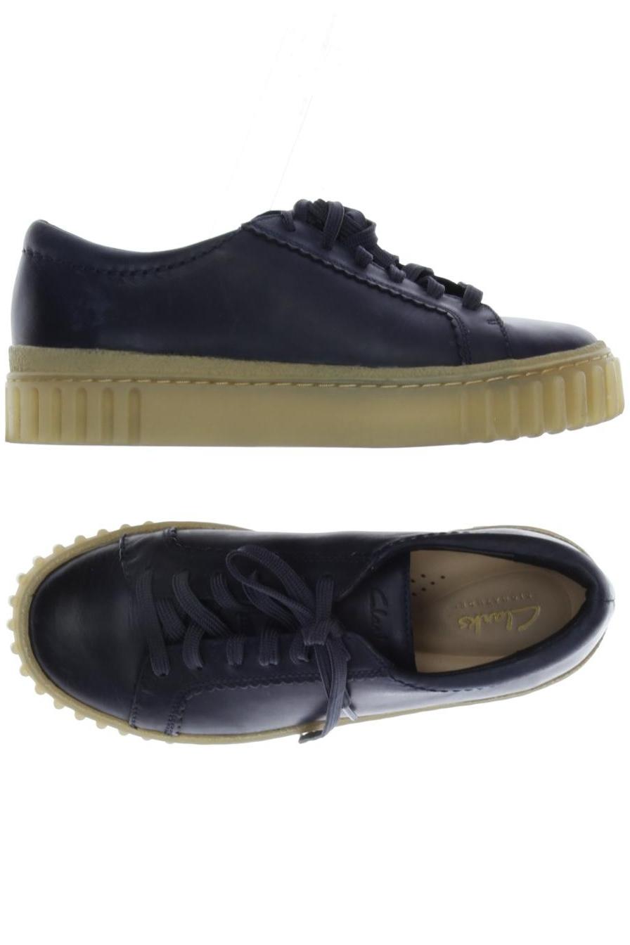 

Clarks Damen Halbschuh, marineblau, Gr. 37