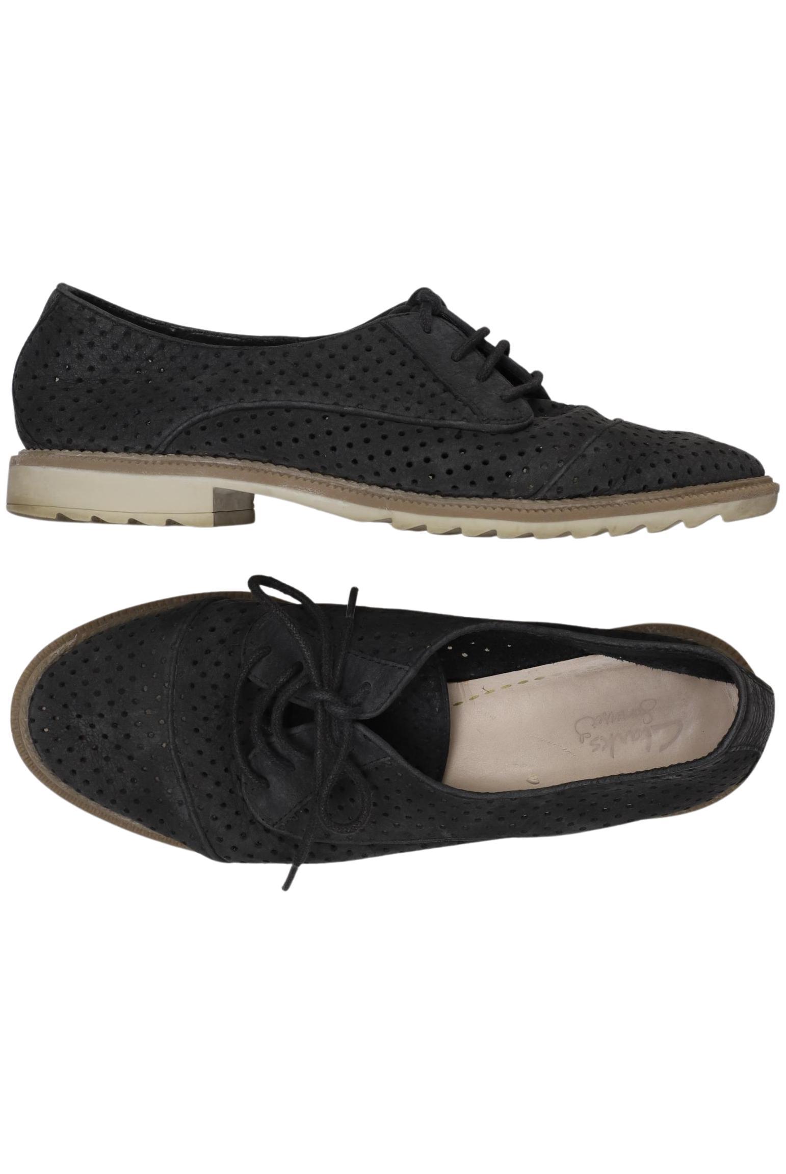 

Clarks Damen Halbschuh, schwarz, Gr. 39