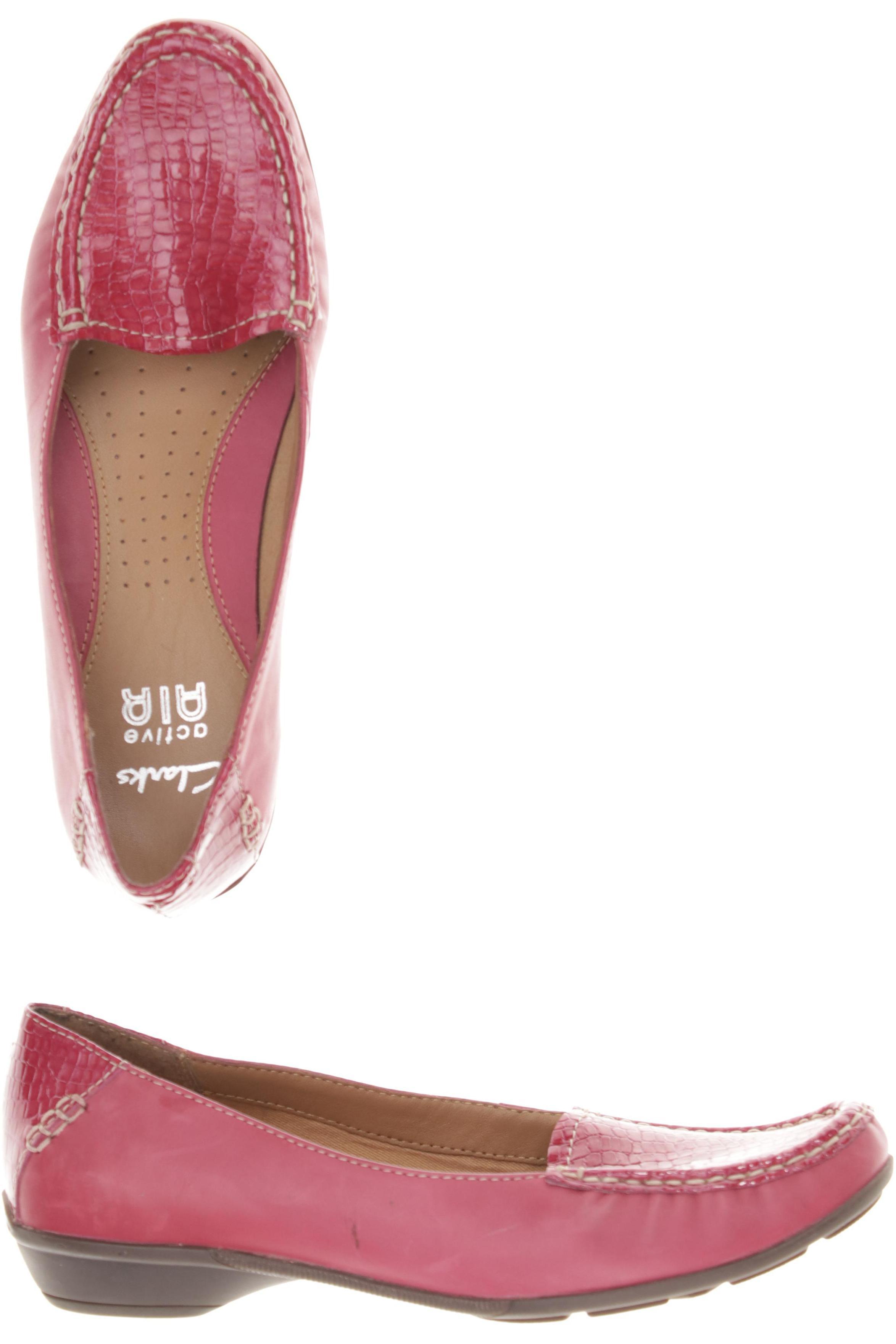 

Clarks Damen Halbschuh, pink, Gr. 5