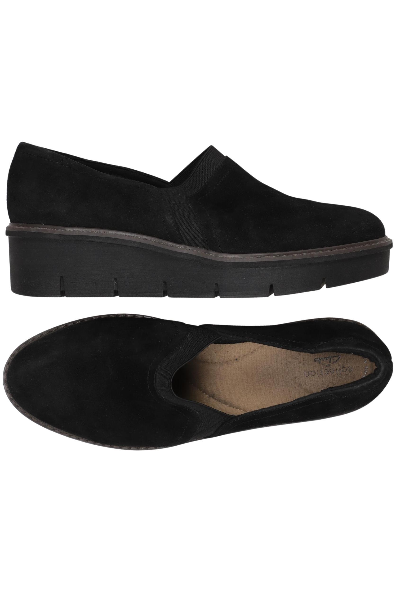 

Clarks Damen Halbschuh, schwarz, Gr. 40.5