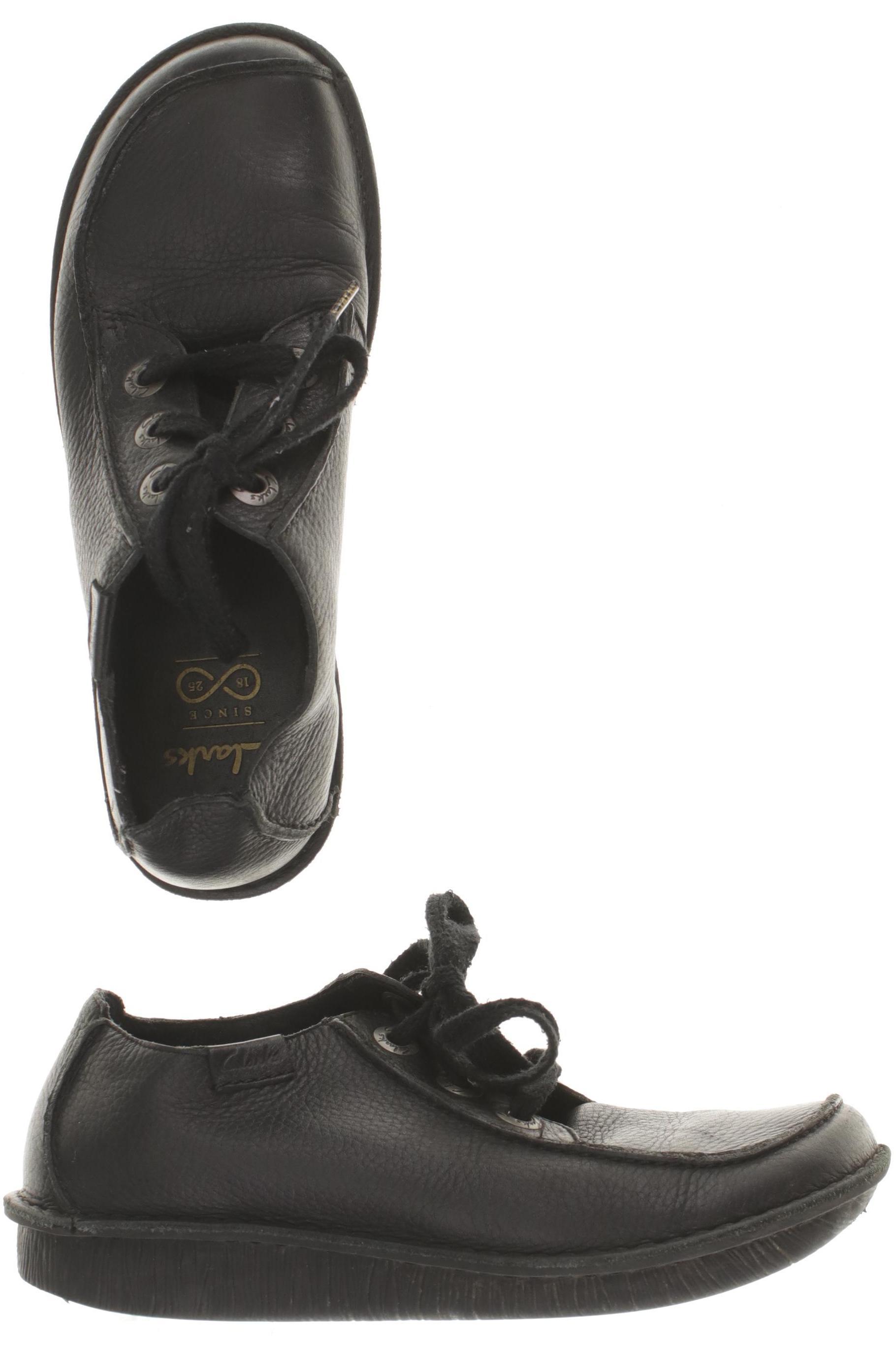 

Clarks Damen Halbschuh, schwarz, Gr. 7