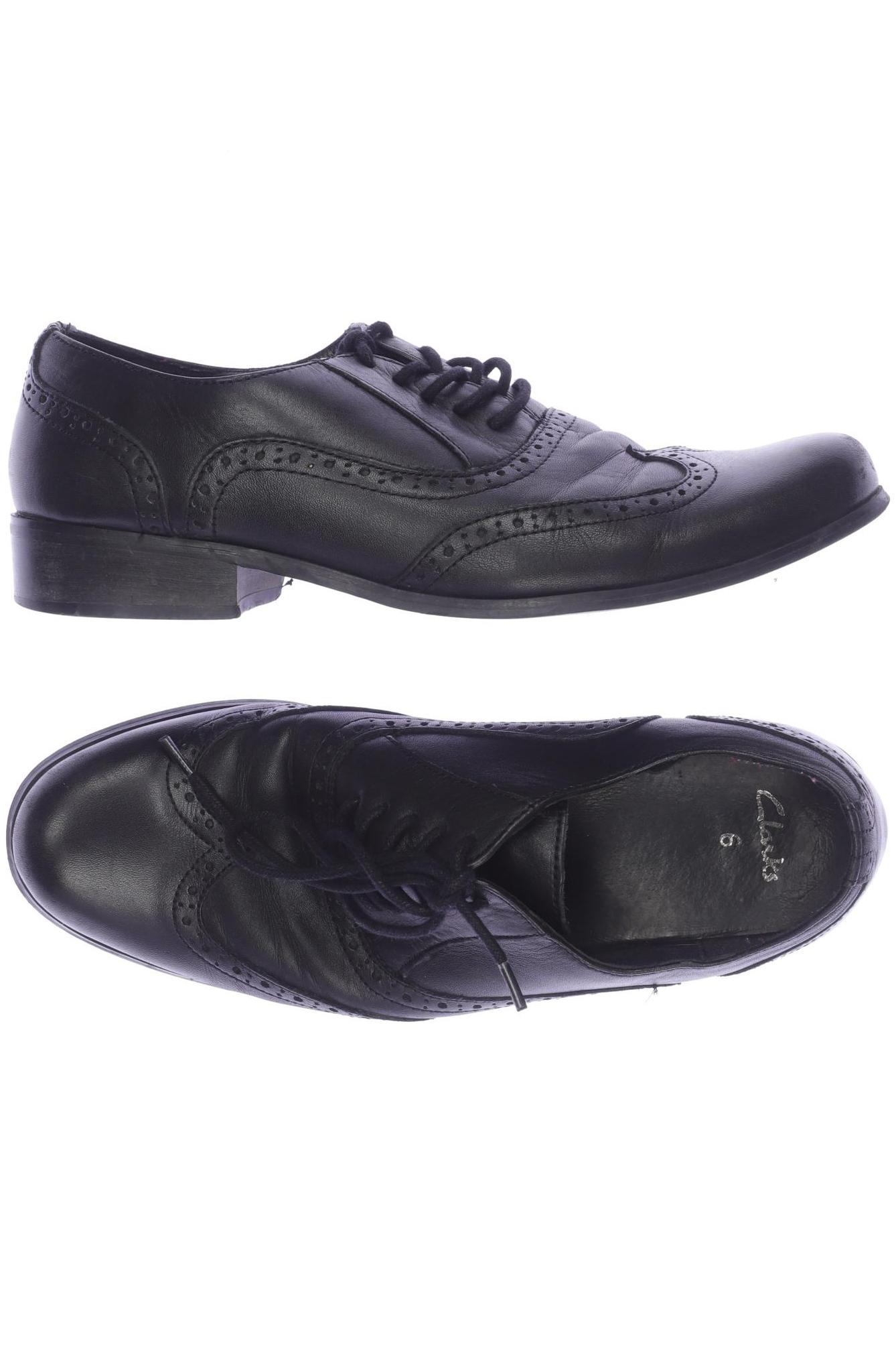 

Clarks Damen Halbschuh, schwarz, Gr. 6